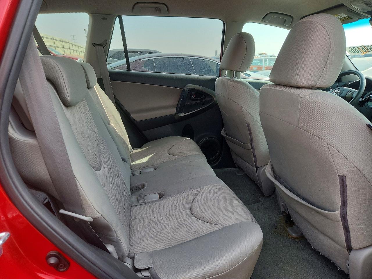 2011 Toyota Rav4 Base Red vin: 2T3BF4DV7BW098916