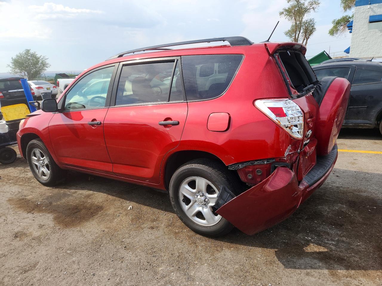 2011 Toyota Rav4 Base Red vin: 2T3BF4DV7BW098916