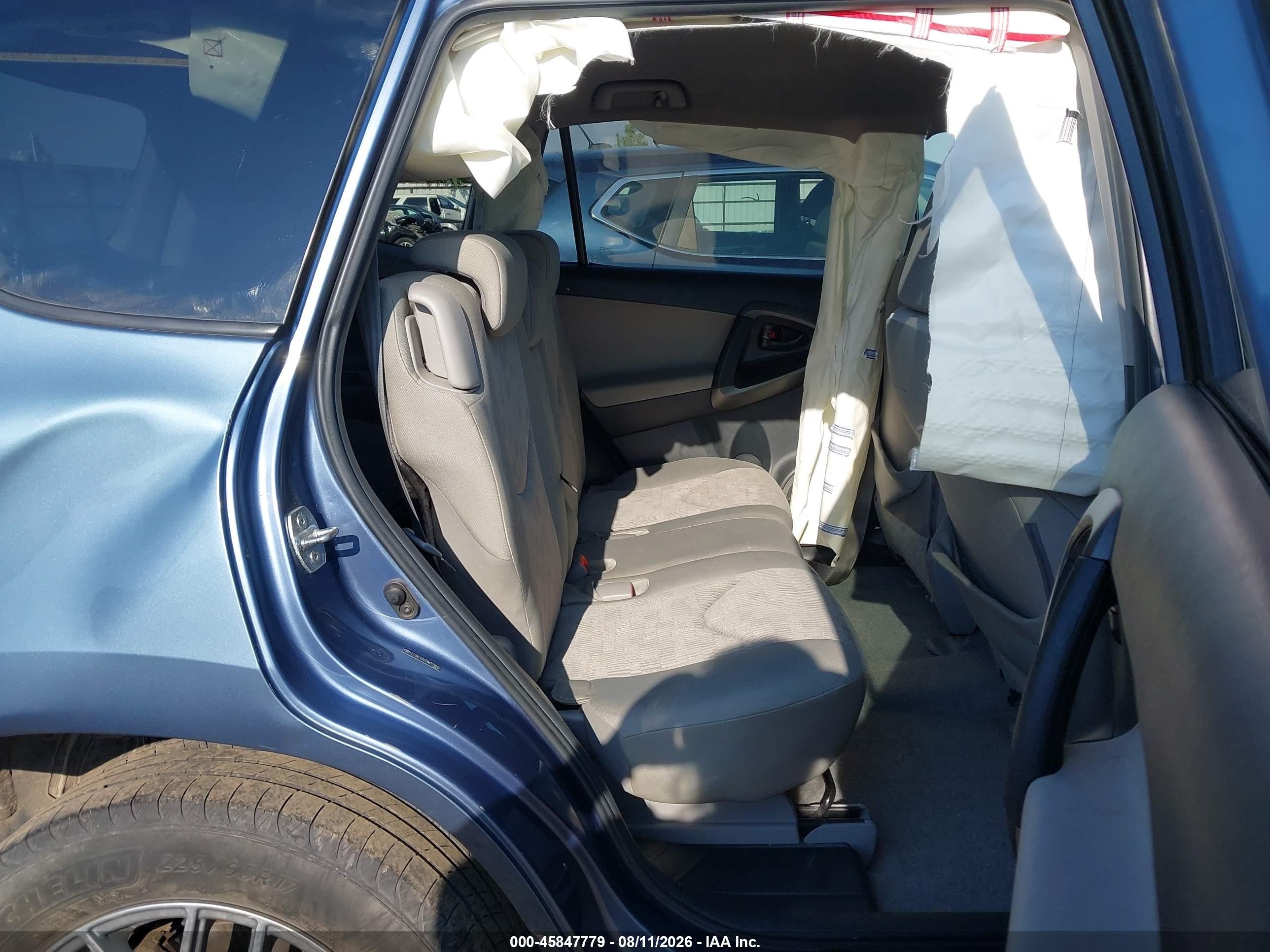 2011 Toyota Rav4   Light Blue vin: 2T3BF4DV7BW115827