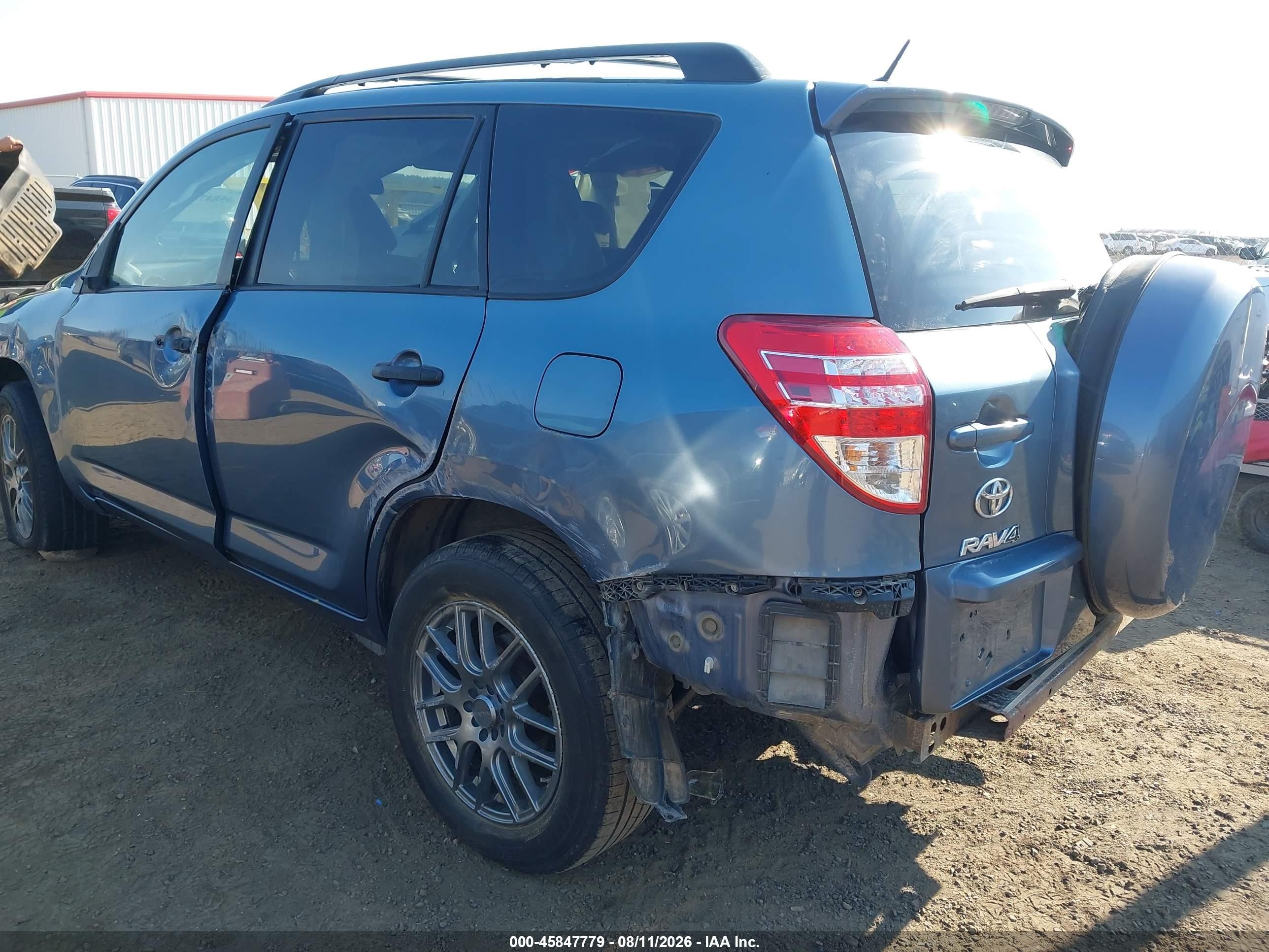2011 Toyota Rav4   Light Blue vin: 2T3BF4DV7BW115827