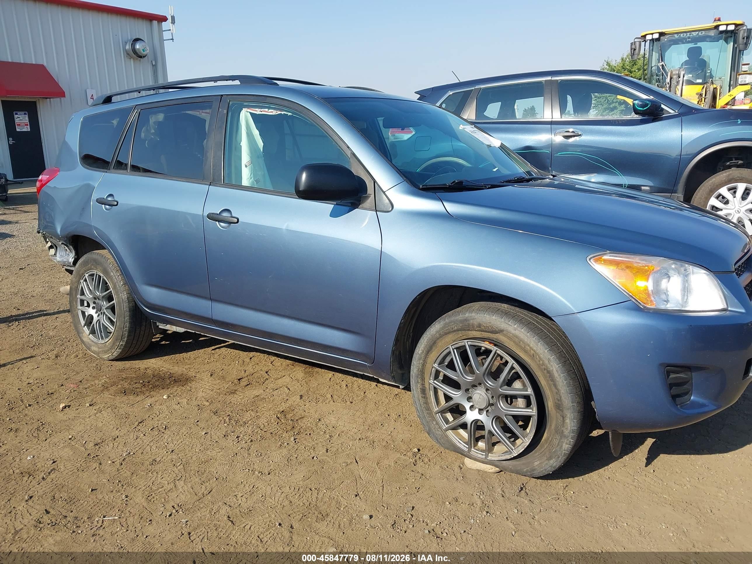 2011 Toyota Rav4   Light Blue vin: 2T3BF4DV7BW115827