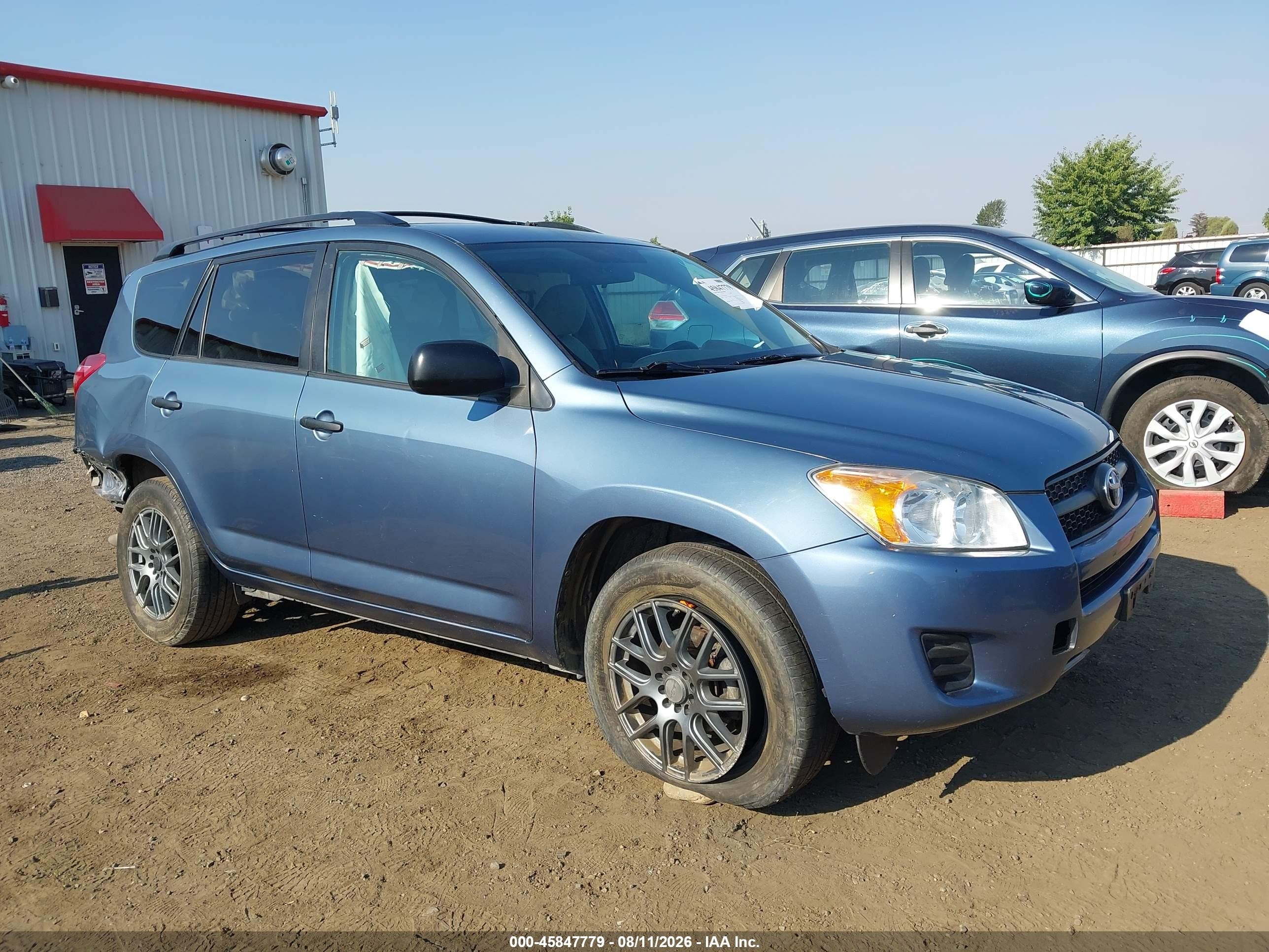 2011 Toyota Rav4   Light Blue vin: 2T3BF4DV7BW115827