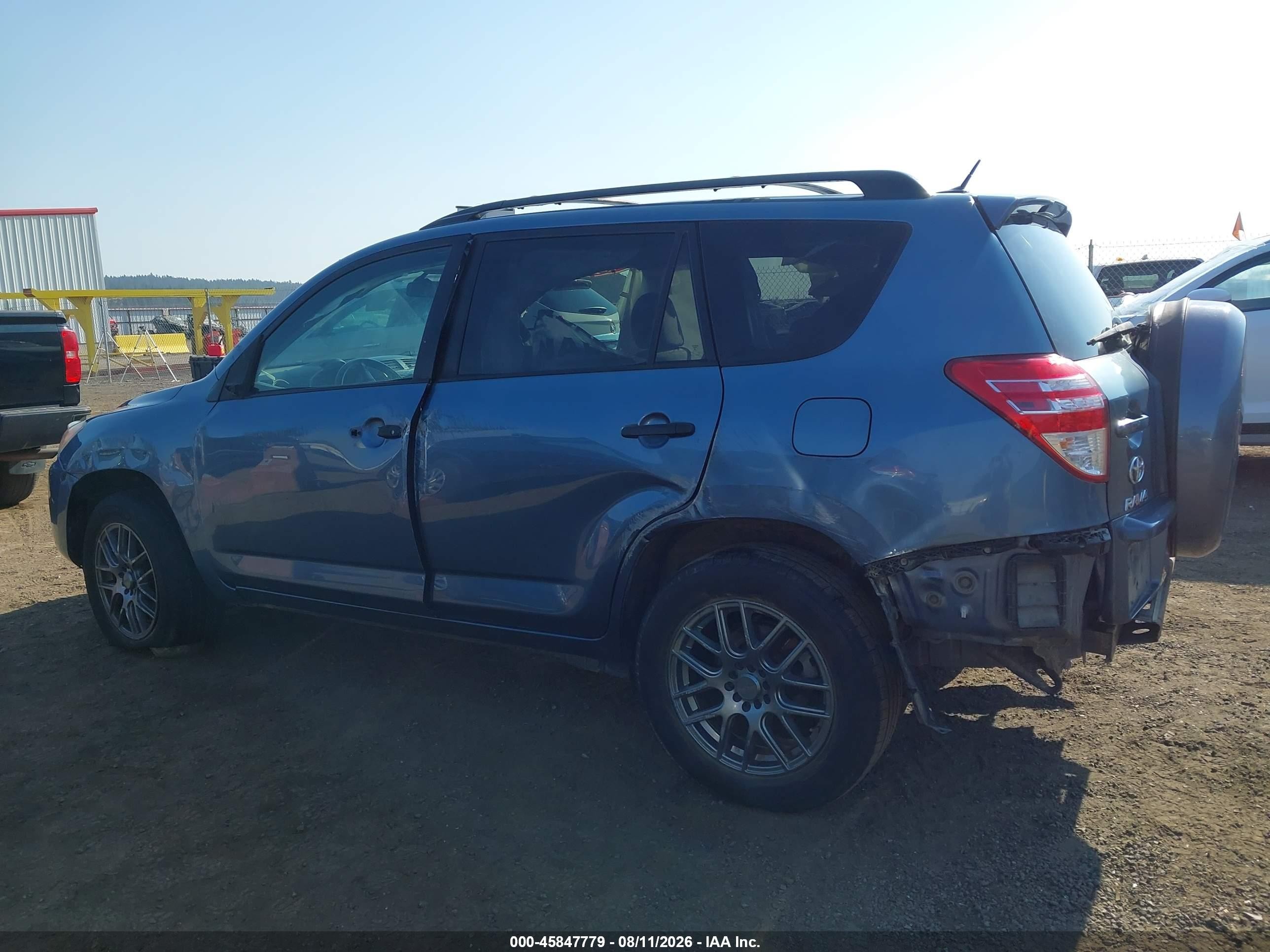 2011 Toyota Rav4   Light Blue vin: 2T3BF4DV7BW115827