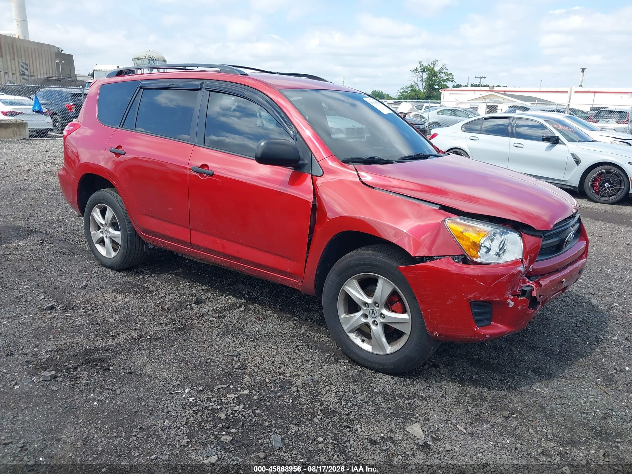 2011 Toyota Rav4 Red vin: 2T3BF4DV7BW138363