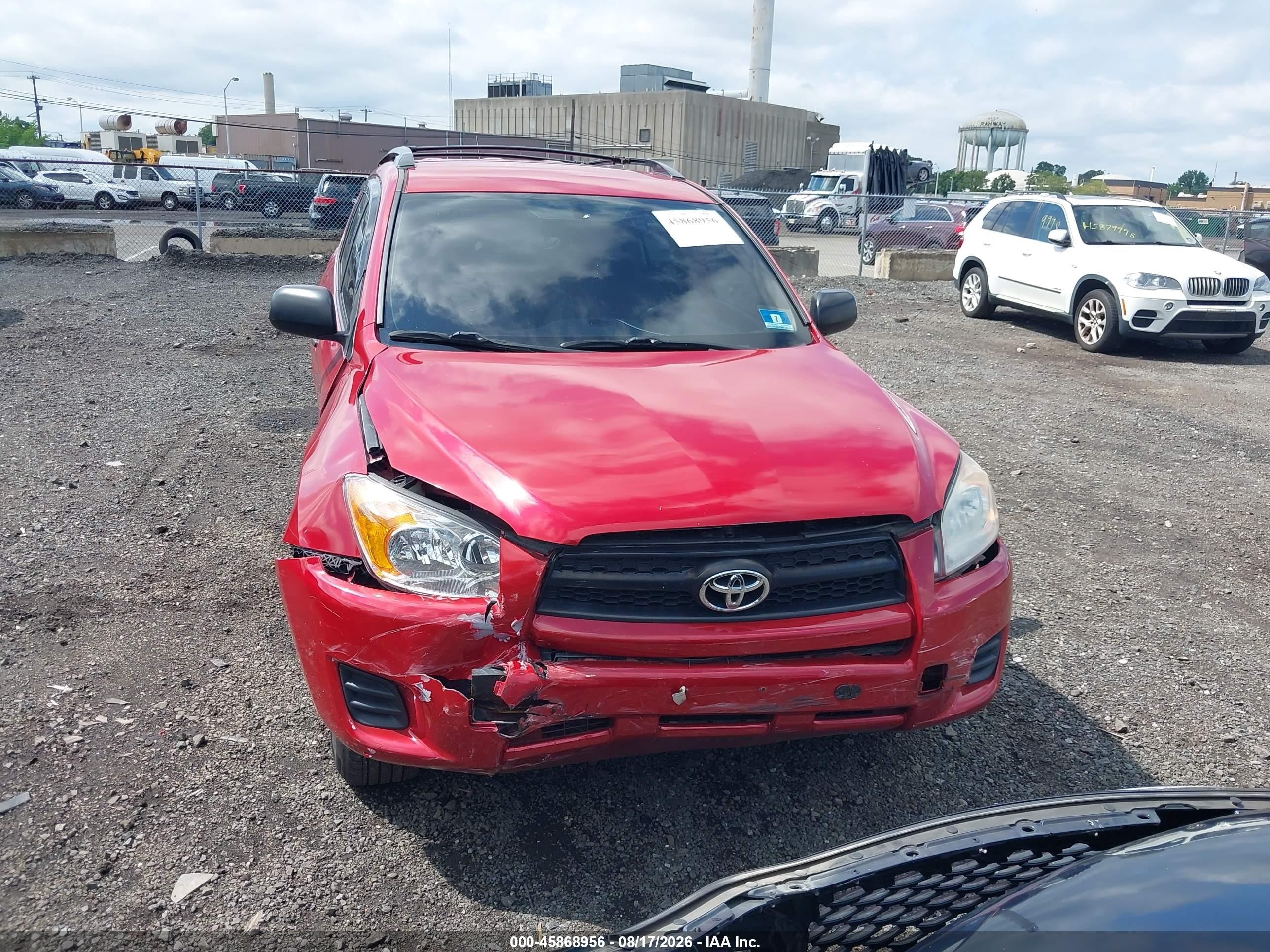 2011 Toyota Rav4 Red vin: 2T3BF4DV7BW138363