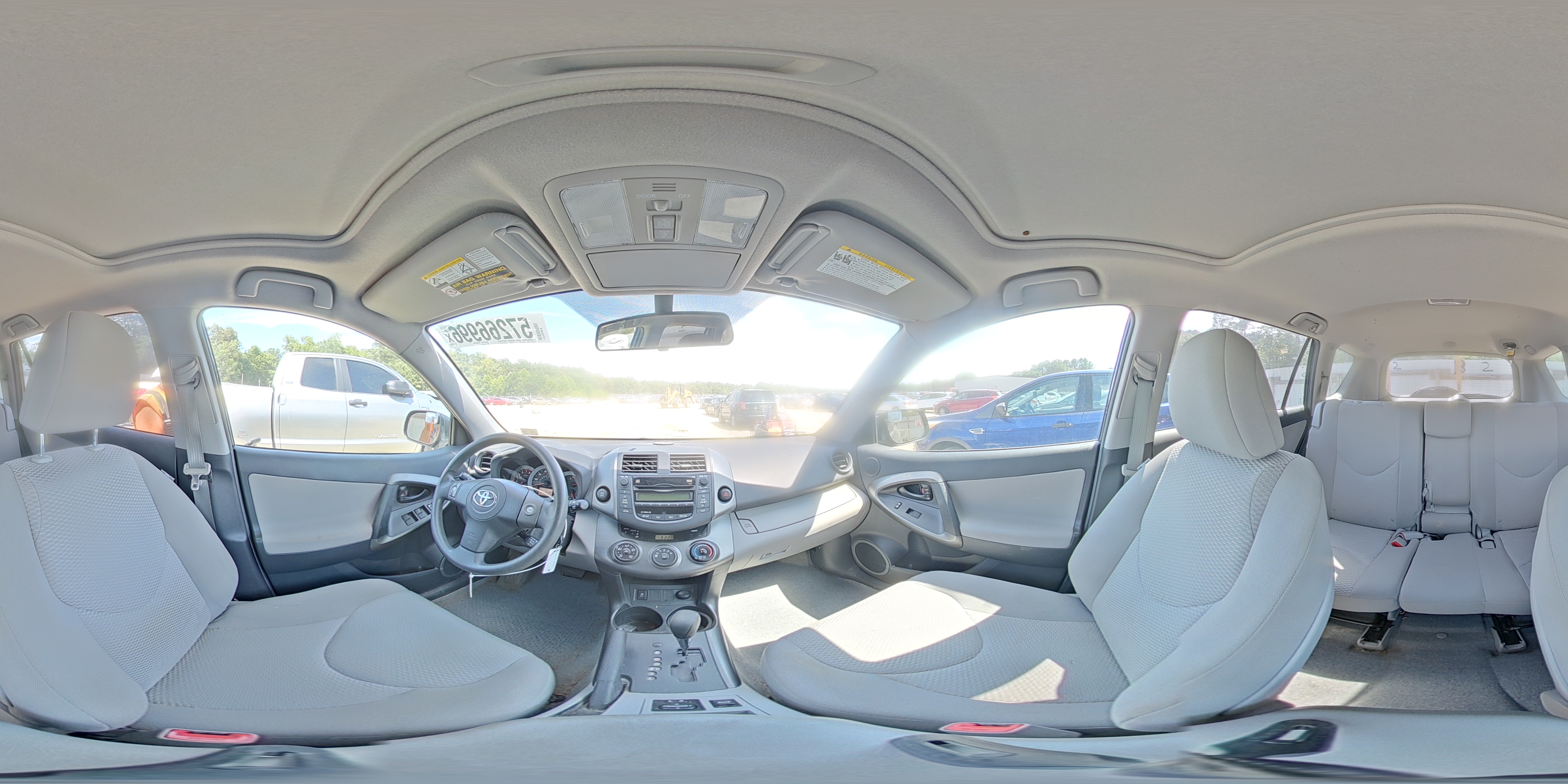 2011 Toyota Rav4 Base Blue vin: 2T3BF4DV7BW164719