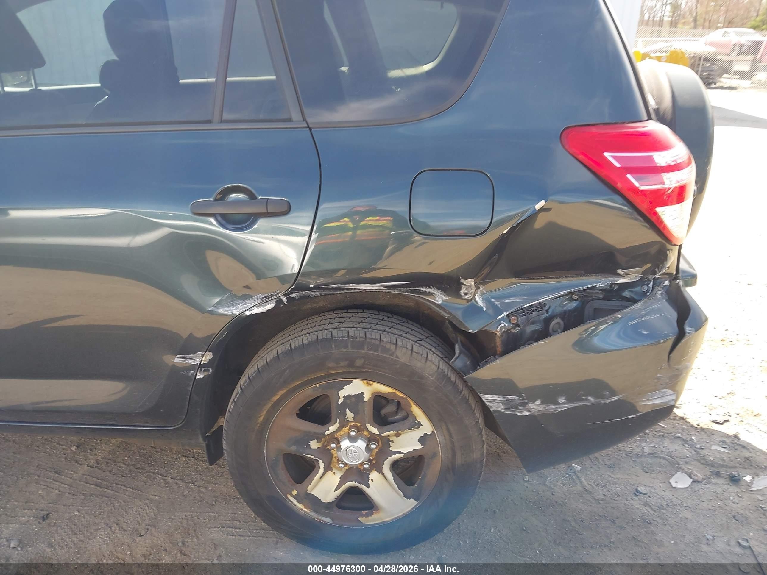 2012 Toyota Rav4   Black vin: 2T3BF4DV7CW183370