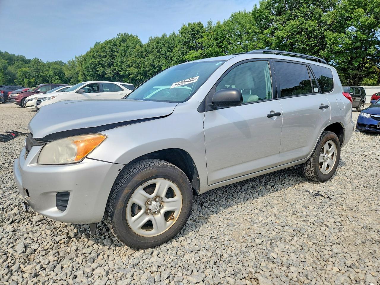 2012 Toyota Rav4 Base Silver vin: 2T3BF4DV7CW184972