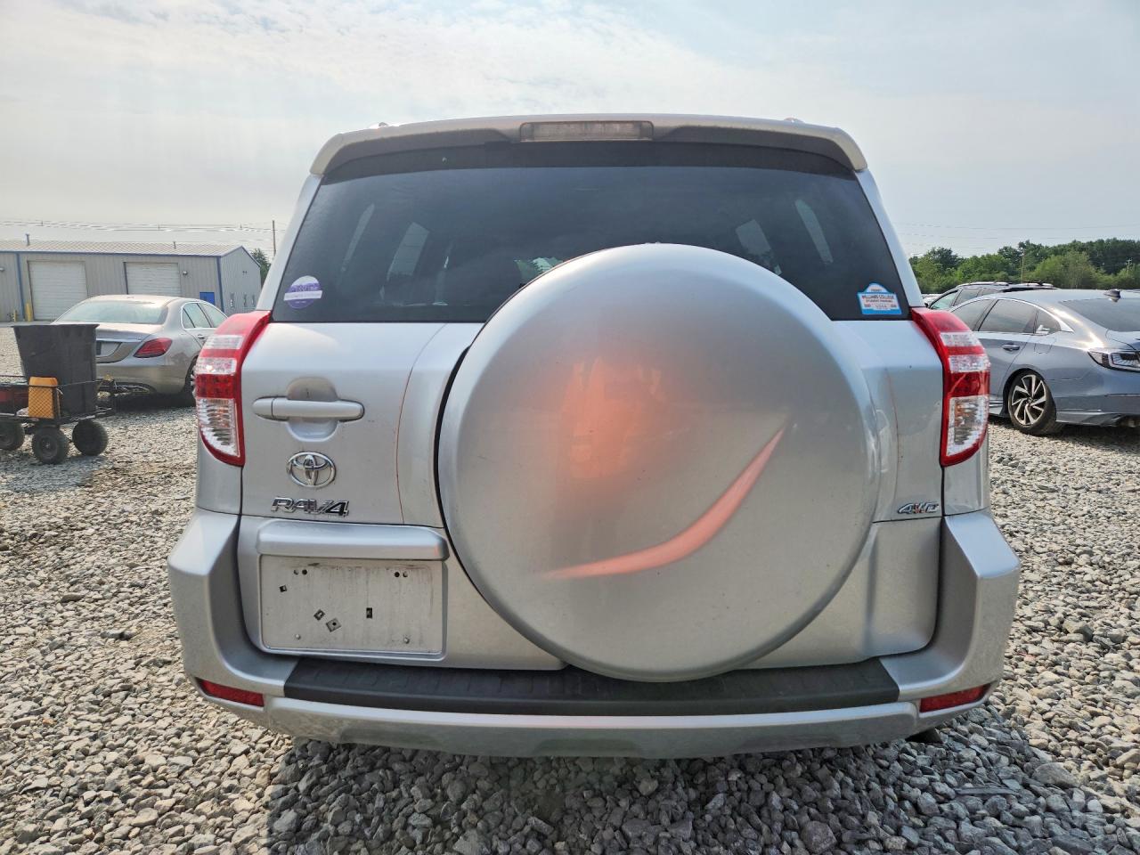 2012 Toyota Rav4 Base Silver vin: 2T3BF4DV7CW184972