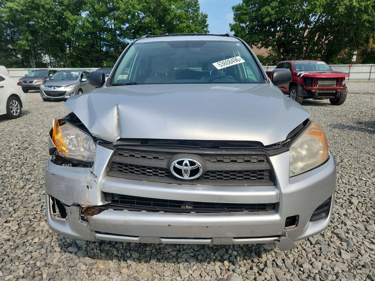 2012 Toyota Rav4 Base Silver vin: 2T3BF4DV7CW184972