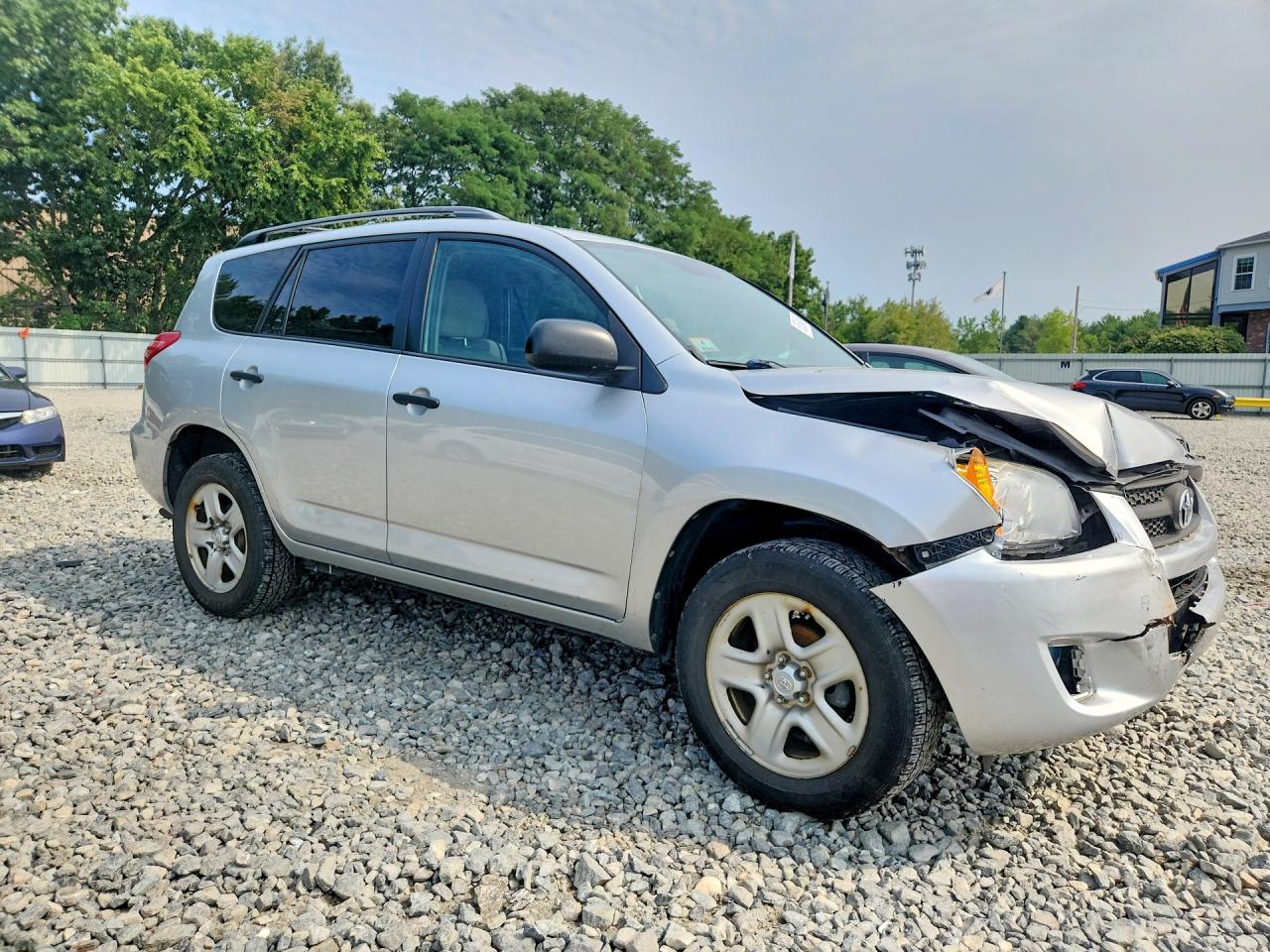 2012 Toyota Rav4 Base Silver vin: 2T3BF4DV7CW184972
