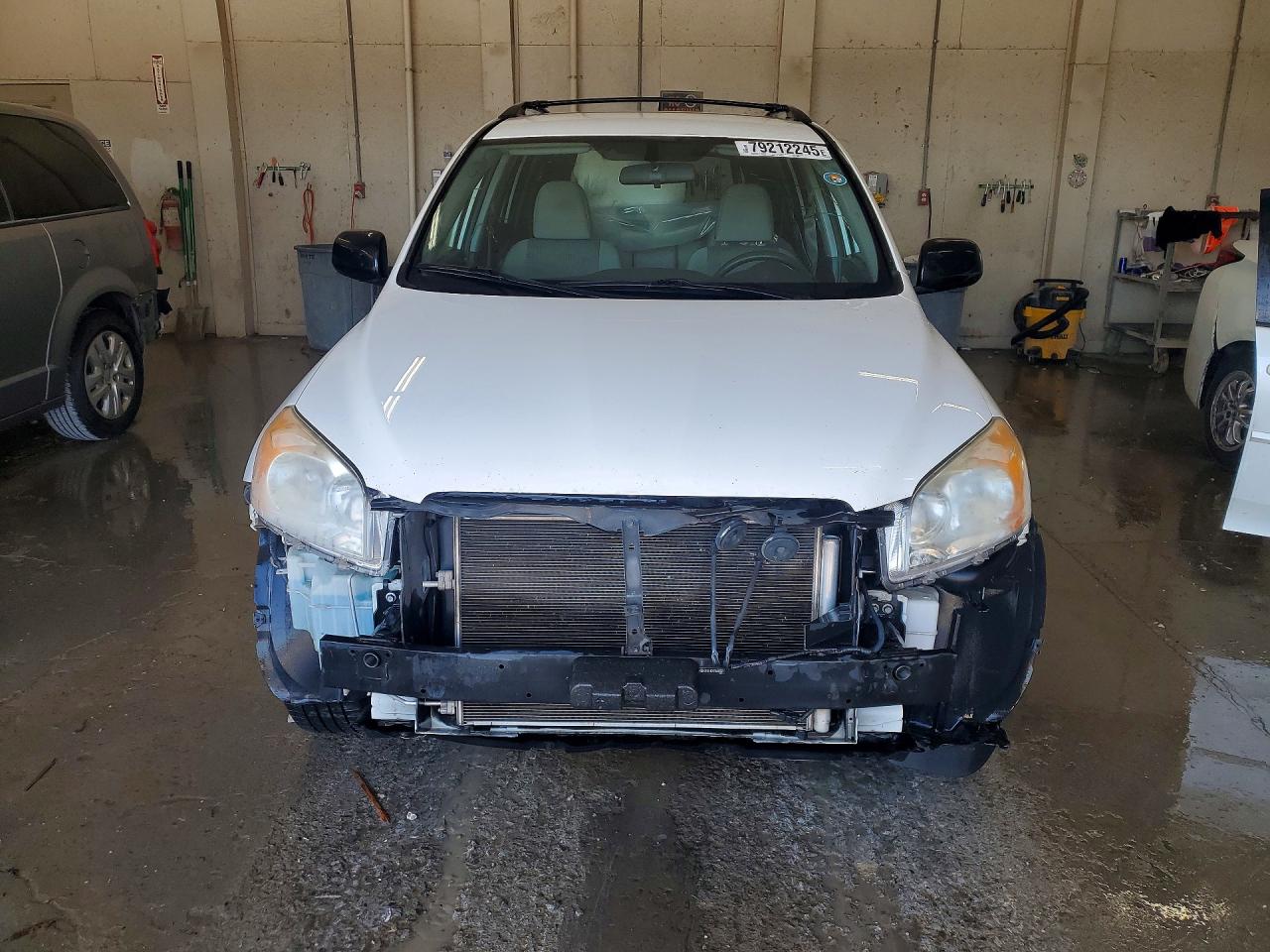 2012 Toyota Rav4 Base White vin: 2T3BF4DV7CW186074