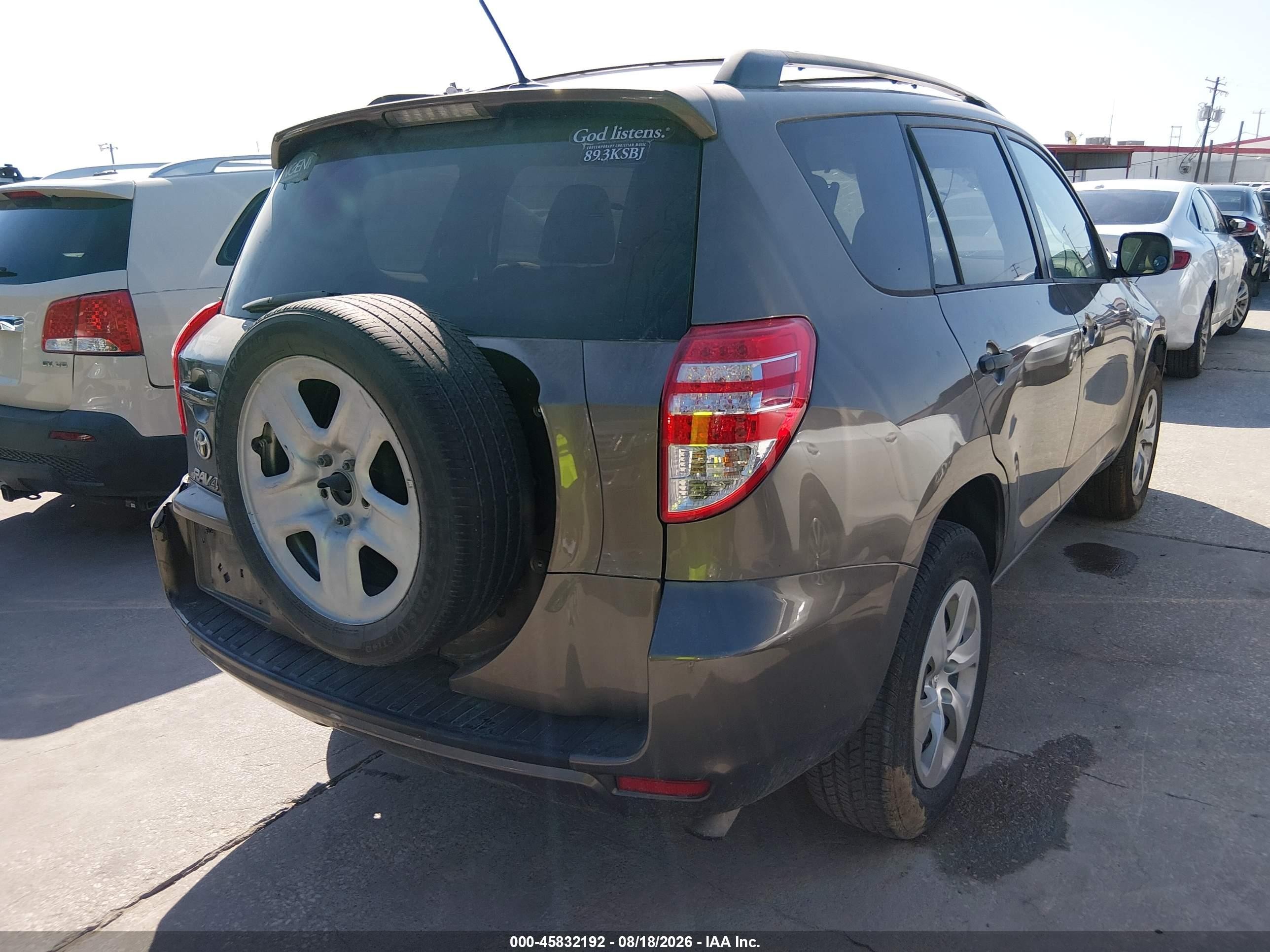 2012 Toyota Rav4   Коричневый vin: 2T3BF4DV7CW187273