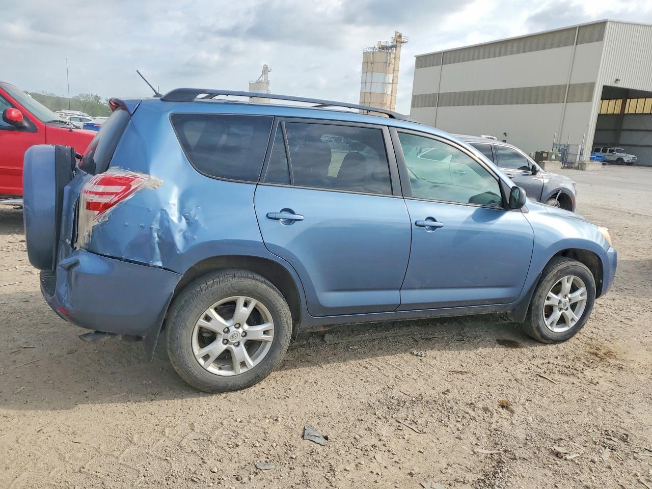 2012 Toyota Rav4 Base Blue vin: 2T3BF4DV7CW190576