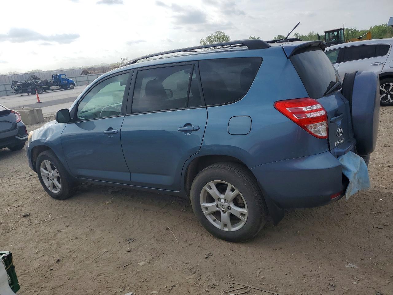 2012 Toyota Rav4 Base Blue vin: 2T3BF4DV7CW190576