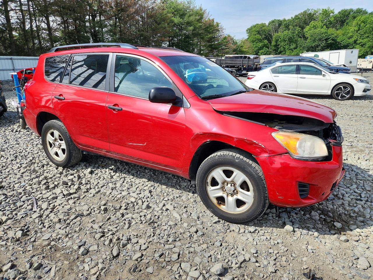 2012 Toyota Rav4 Base Red vin: 2T3BF4DV7CW203102