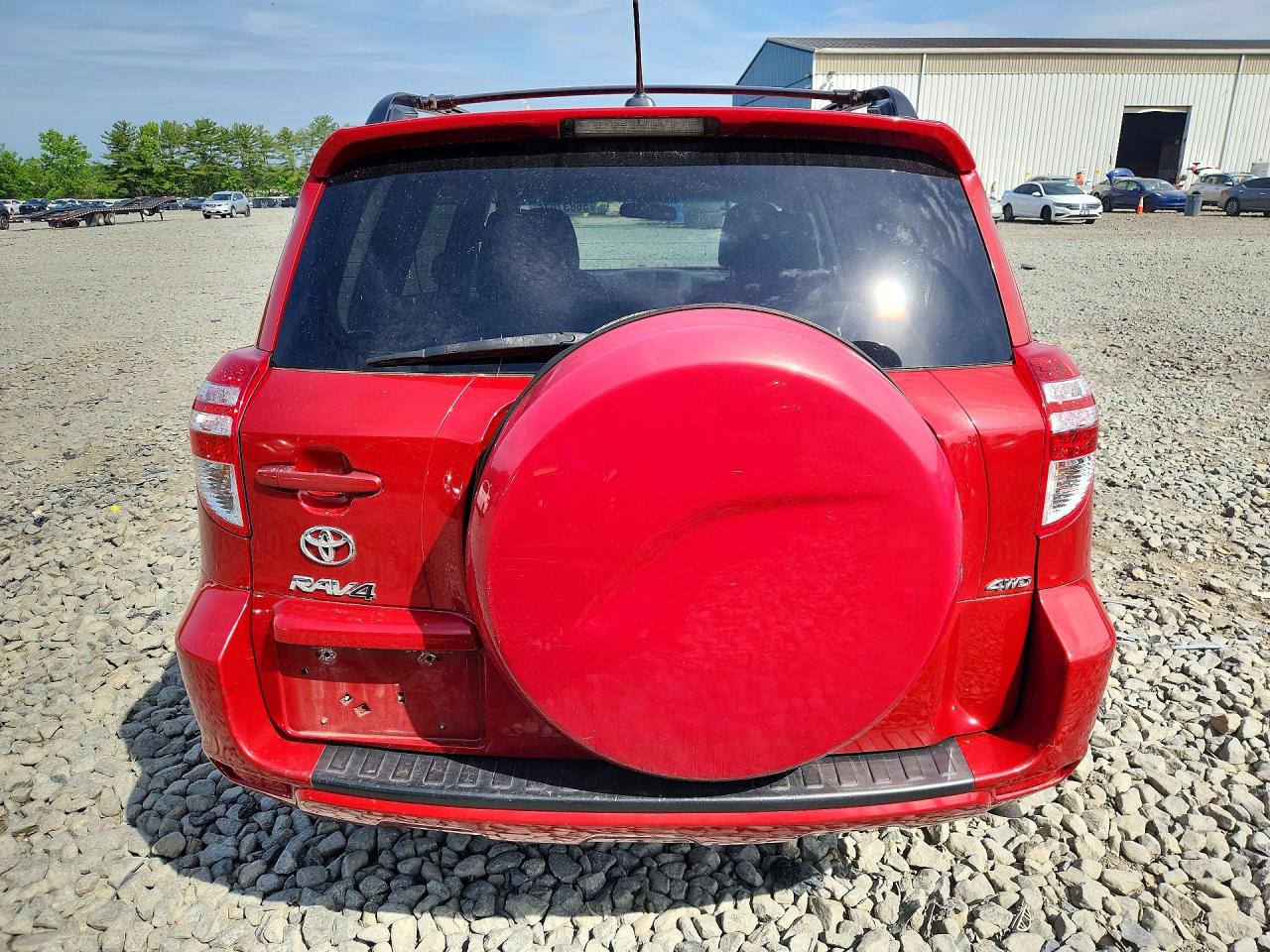 2012 Toyota Rav4 Base Red vin: 2T3BF4DV7CW203102