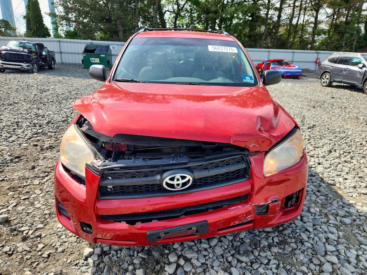 2012 Toyota Rav4 Base Red vin: 2T3BF4DV7CW203102