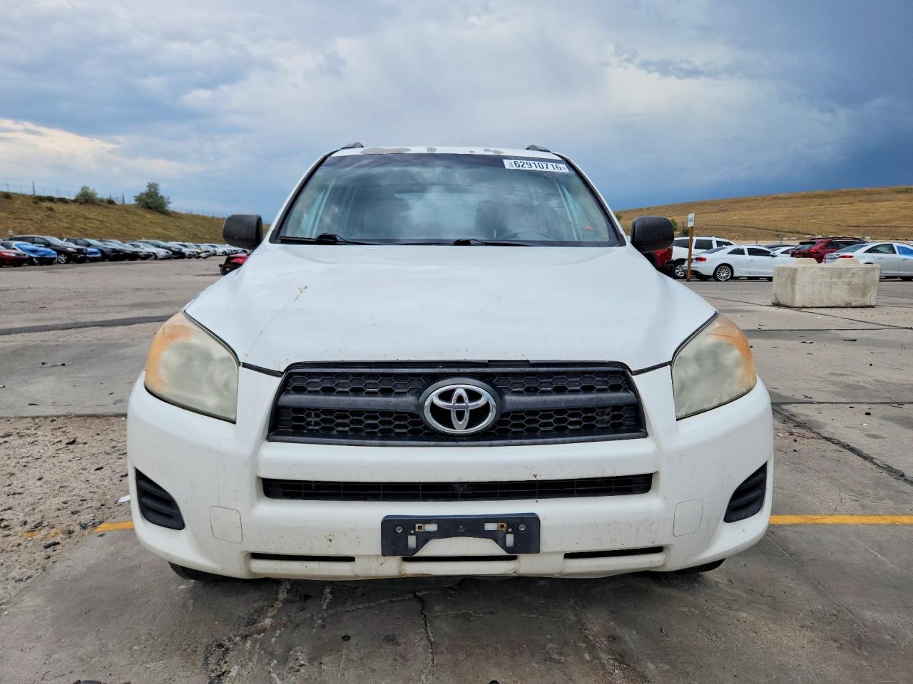 2012 Toyota Rav4 Base Белый vin: 2T3BF4DV7CW210390