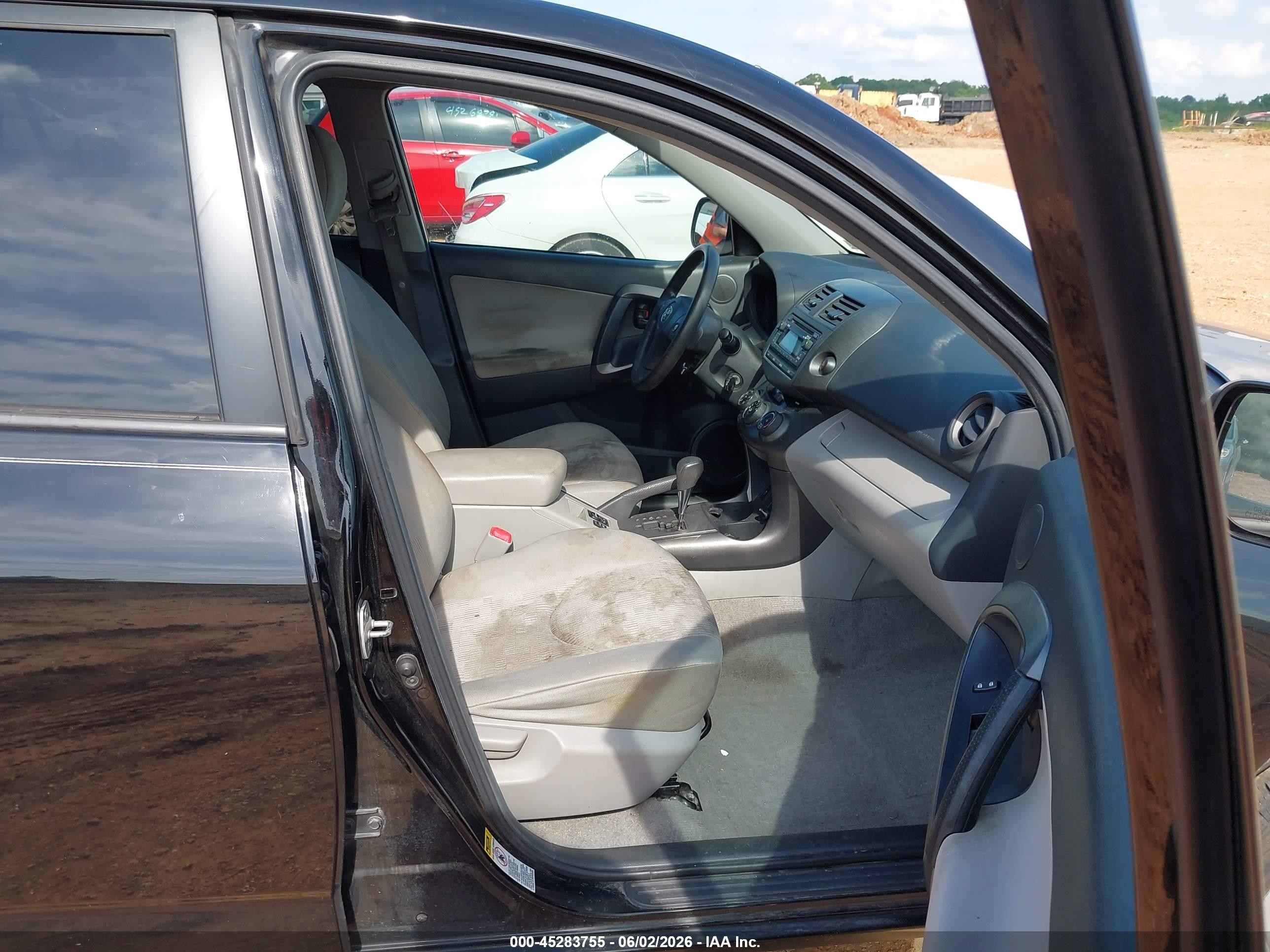 2012 Toyota Rav4 Black vin: 2T3BF4DV7CW216965