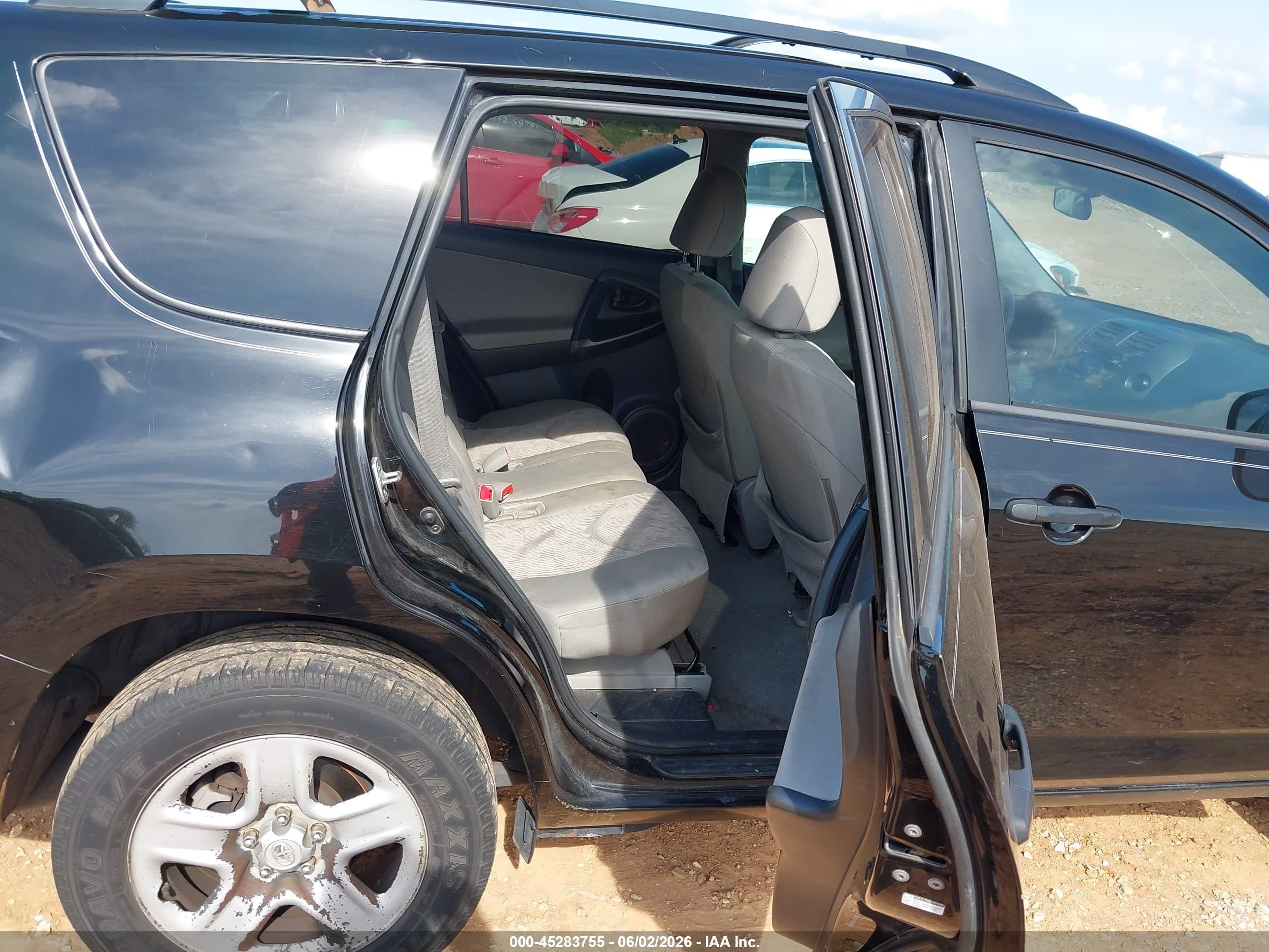 2012 Toyota Rav4 Black vin: 2T3BF4DV7CW216965