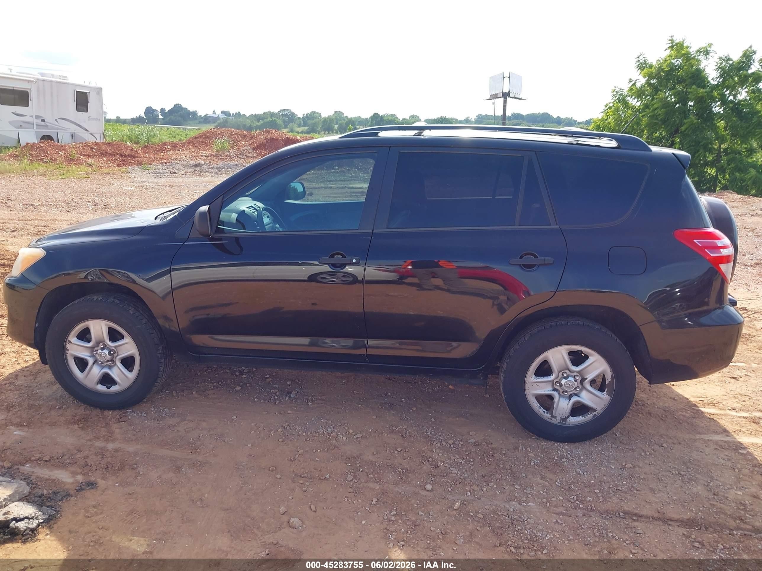2012 Toyota Rav4 Black vin: 2T3BF4DV7CW216965