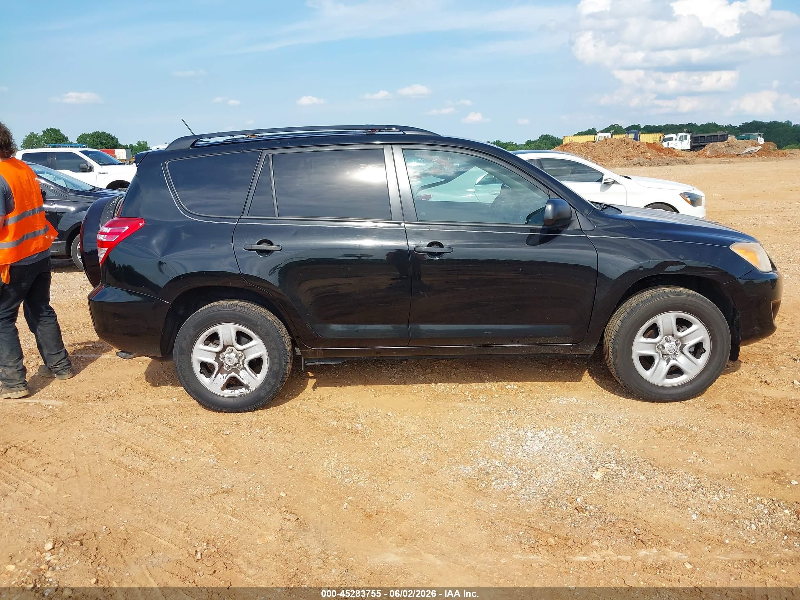 2012 Toyota Rav4 Black vin: 2T3BF4DV7CW216965