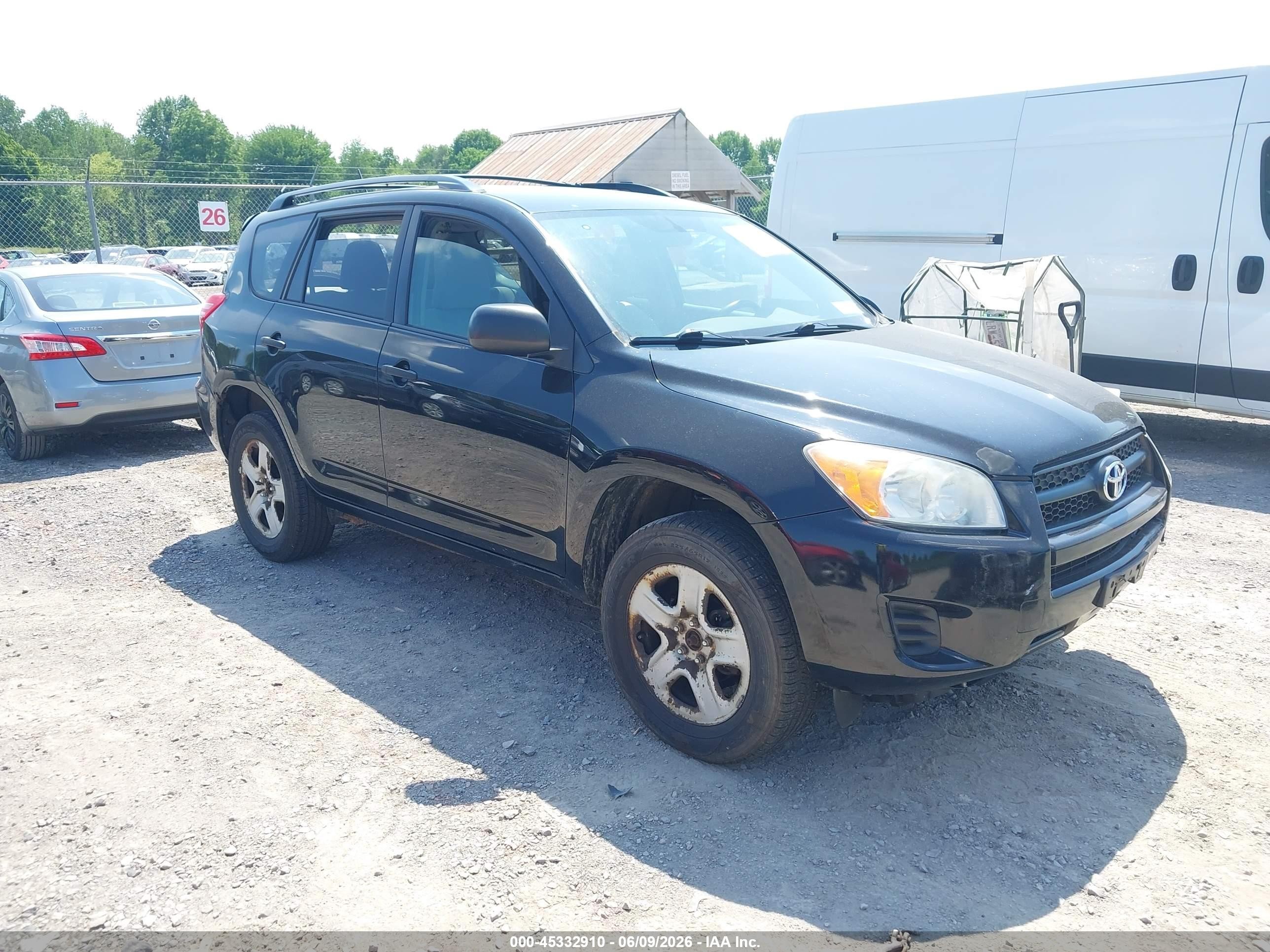2012 Toyota Rav4   Black vin: 2T3BF4DV7CW218411