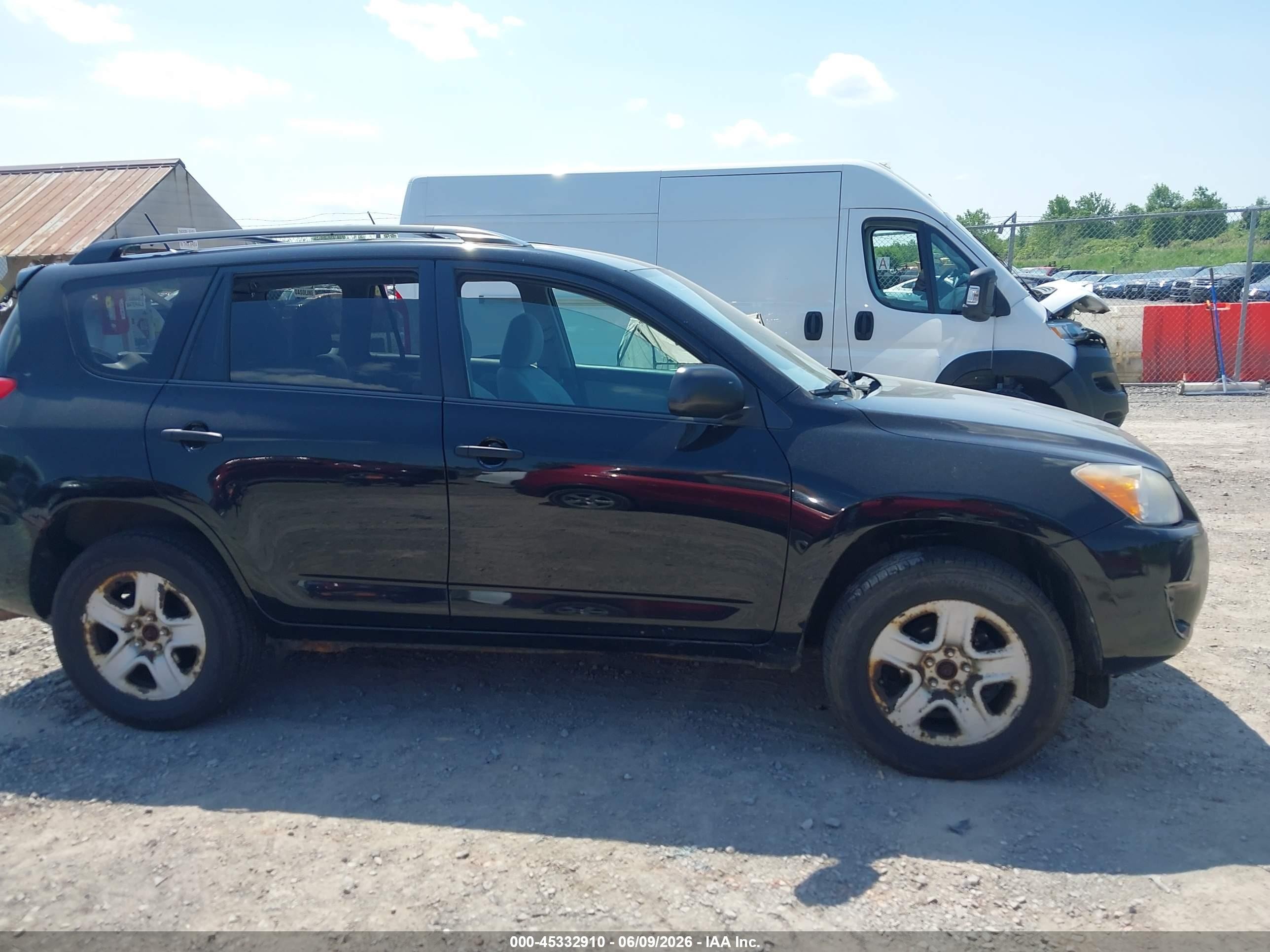 2012 Toyota Rav4   Black vin: 2T3BF4DV7CW218411