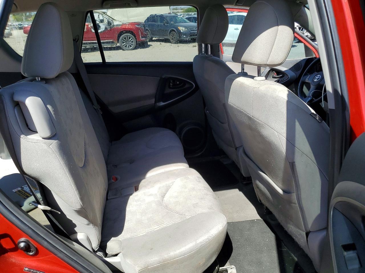 2012 Toyota Rav4 Base Red vin: 2T3BF4DV7CW218621
