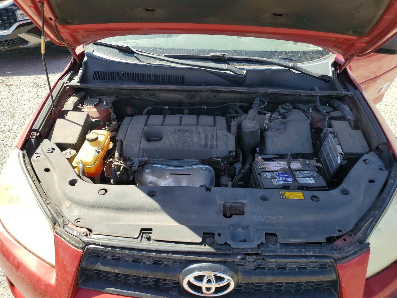 2012 Toyota Rav4 Base Red vin: 2T3BF4DV7CW218621