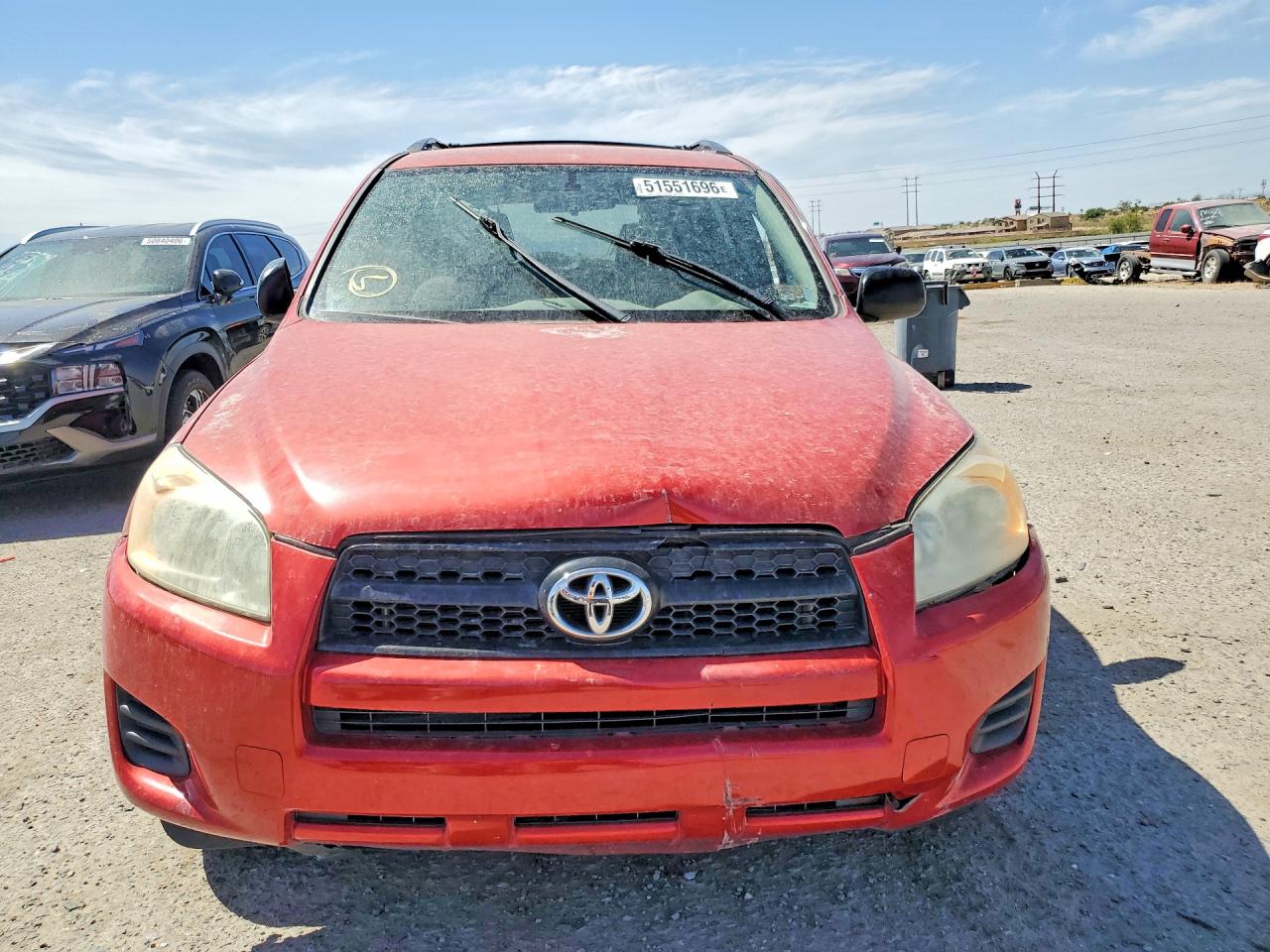 2012 Toyota Rav4 Base Red vin: 2T3BF4DV7CW218621