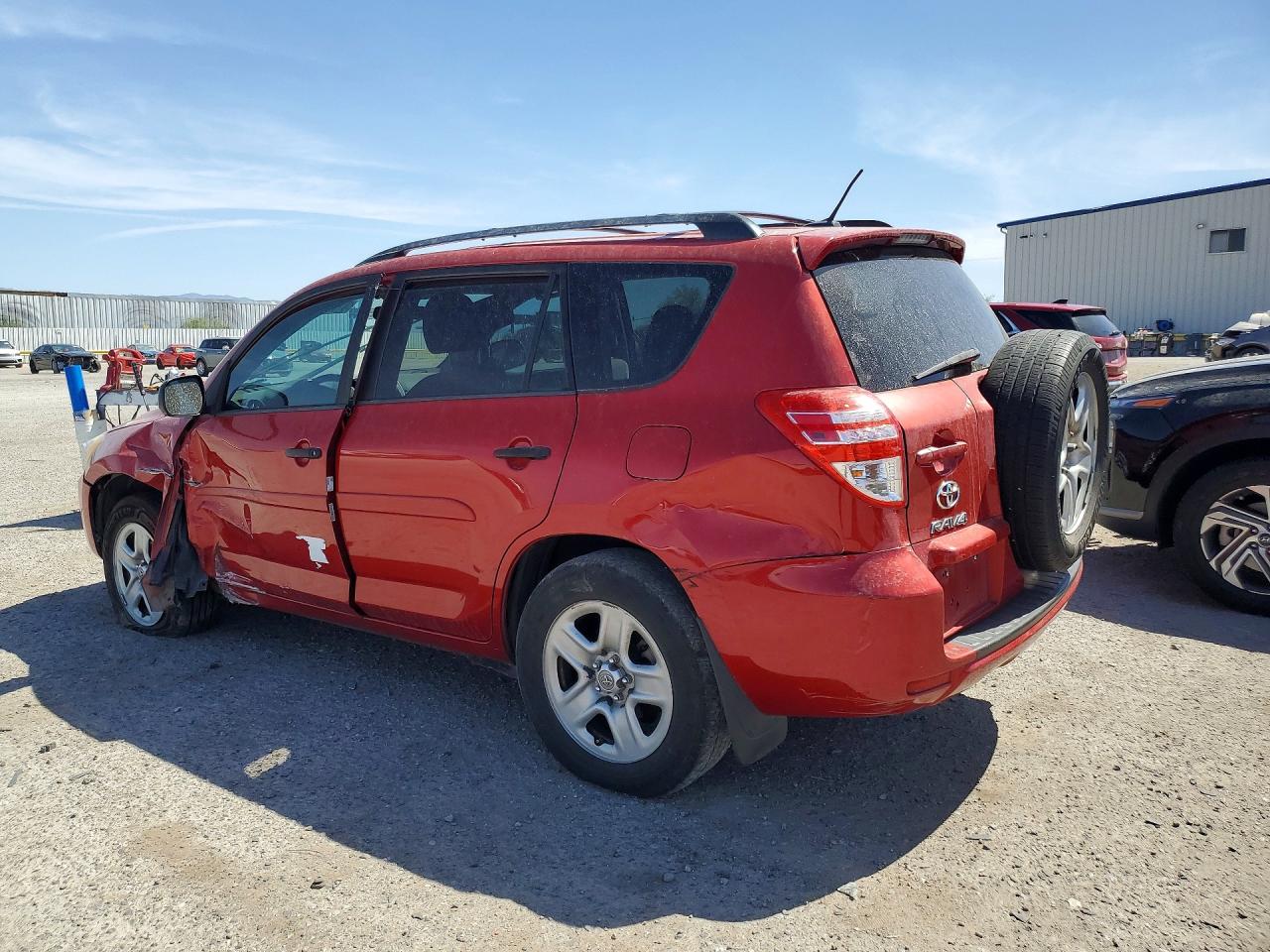 2012 Toyota Rav4 Base Red vin: 2T3BF4DV7CW218621