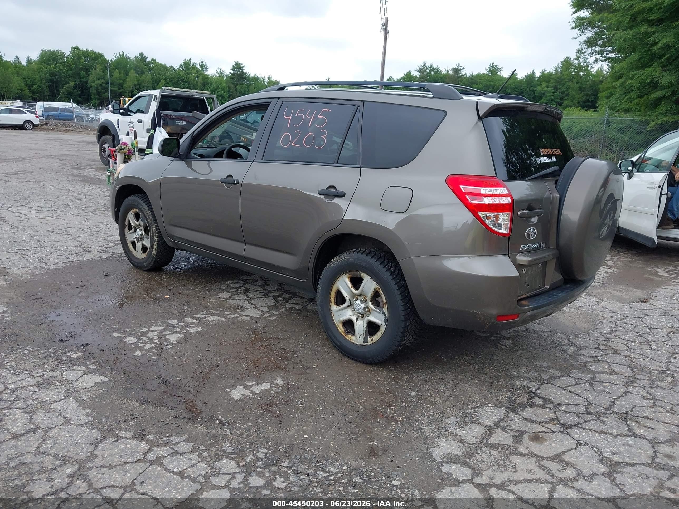 2012 Toyota Rav4   Brown vin: 2T3BF4DV7CW223026