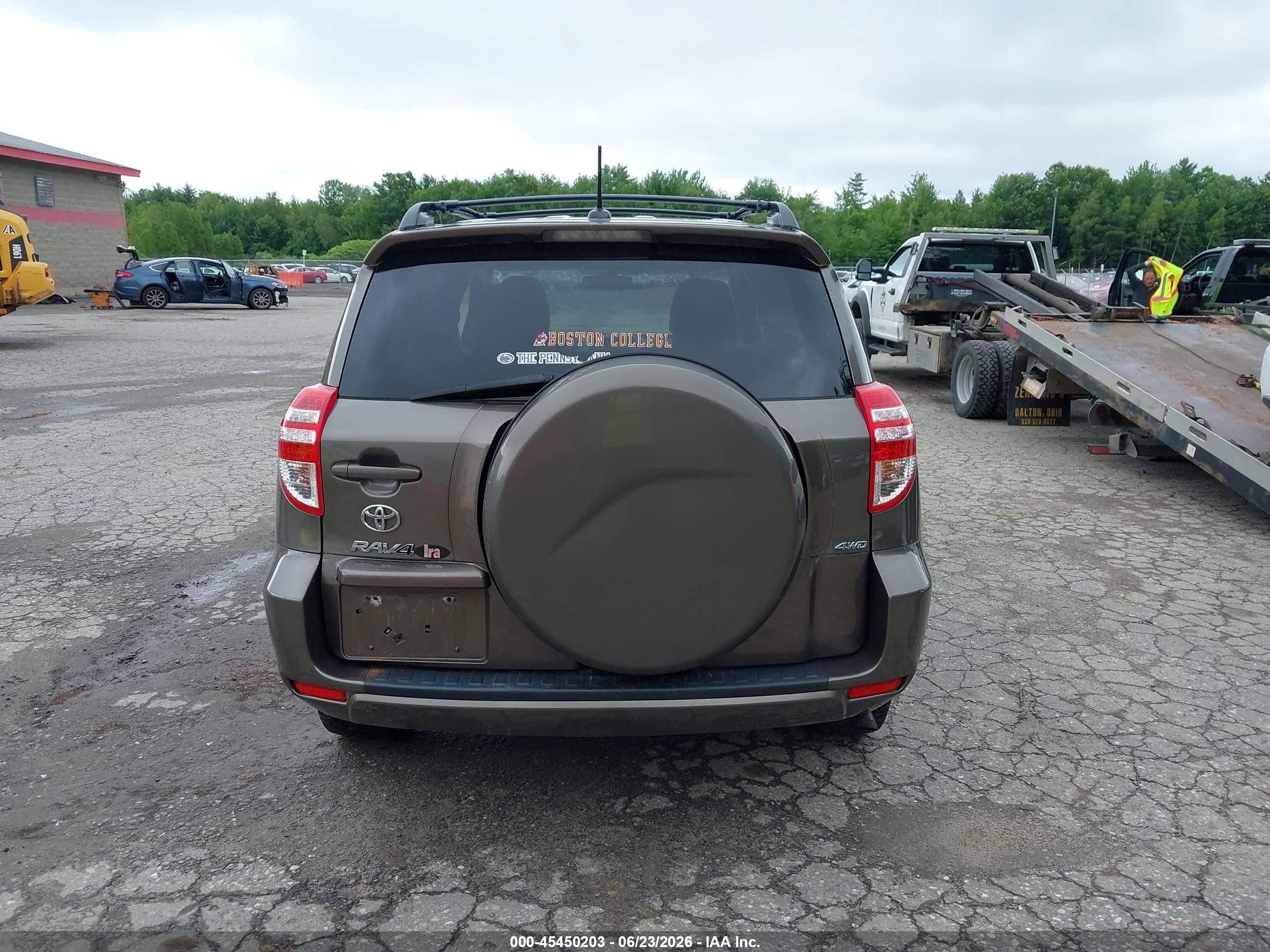 2012 Toyota Rav4   Brown vin: 2T3BF4DV7CW223026