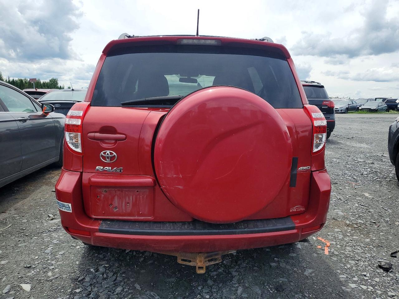 2012 Toyota Rav4 Base Red vin: 2T3BF4DV7CW232020