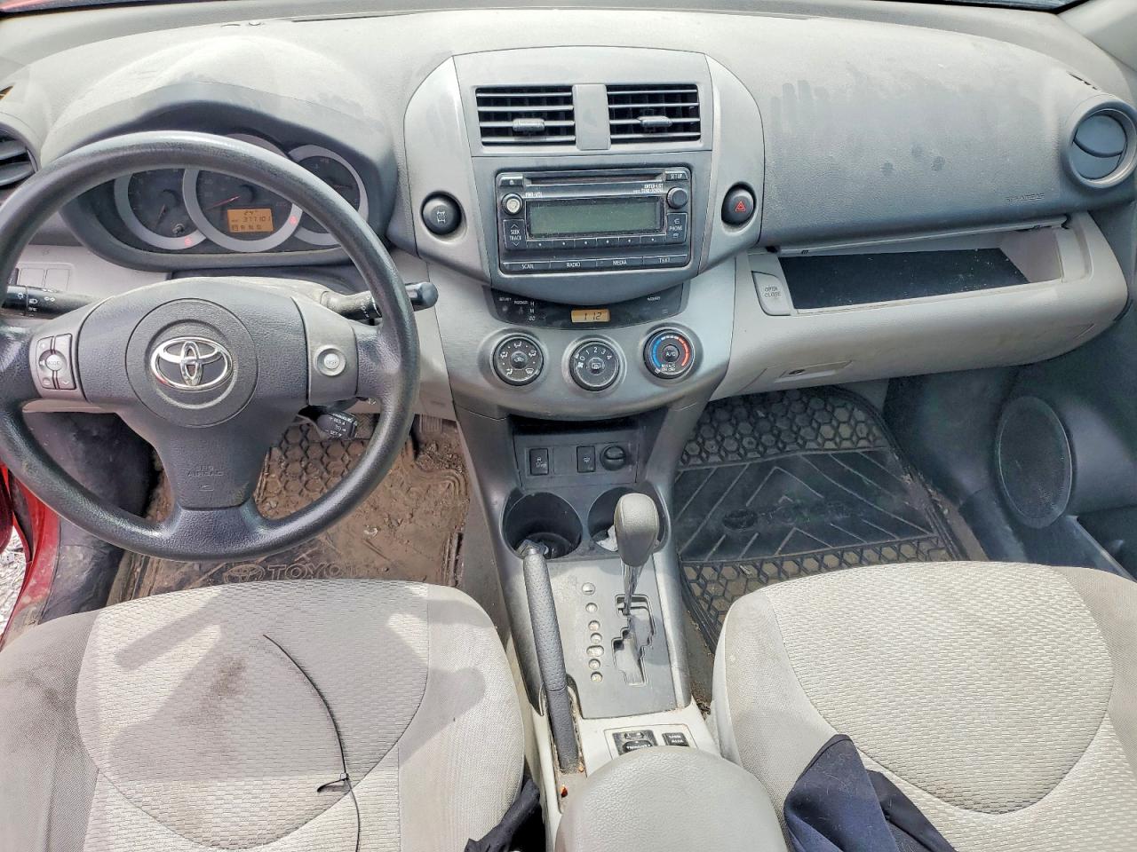 2012 Toyota Rav4 Base Red vin: 2T3BF4DV7CW232020