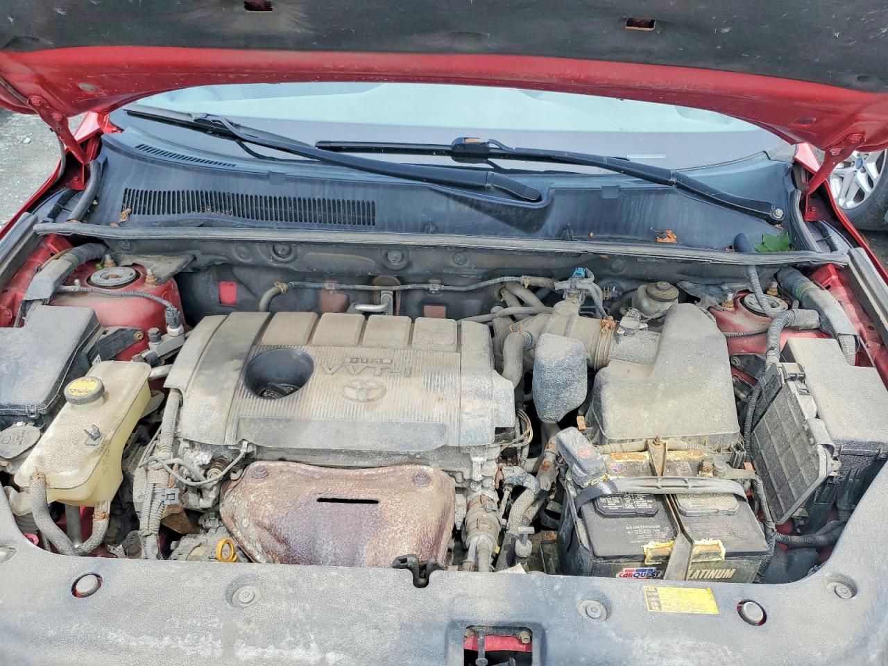 2012 Toyota Rav4 Base Red vin: 2T3BF4DV7CW232020