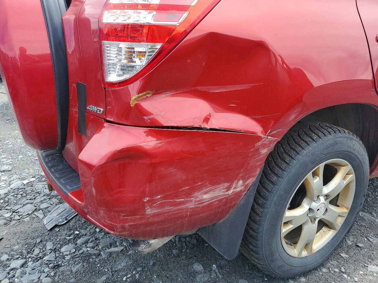 2012 Toyota Rav4 Base Red vin: 2T3BF4DV7CW232020