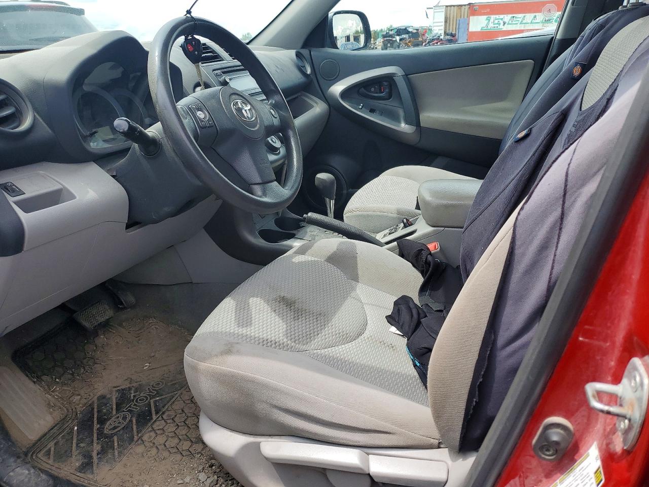 2012 Toyota Rav4 Base Red vin: 2T3BF4DV7CW232020