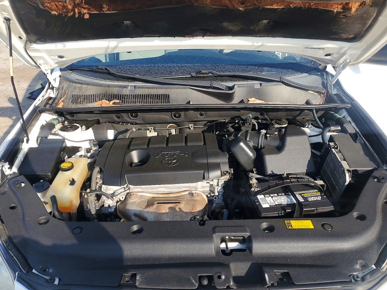 2012 Toyota Rav4 Base Белый vin: 2T3BF4DV7CW239808