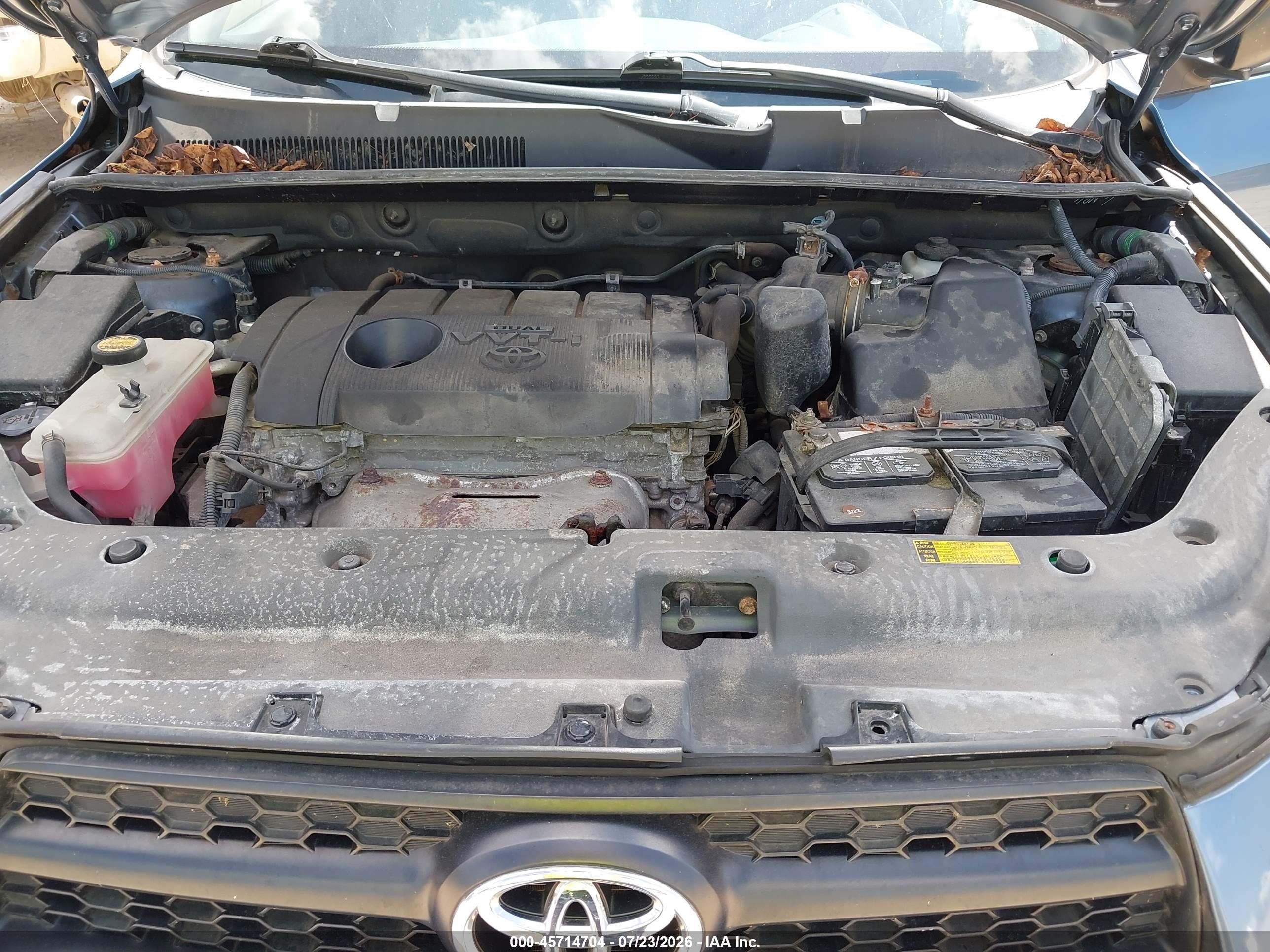2012 Toyota Rav4   Blue vin: 2T3BF4DV7CW243857