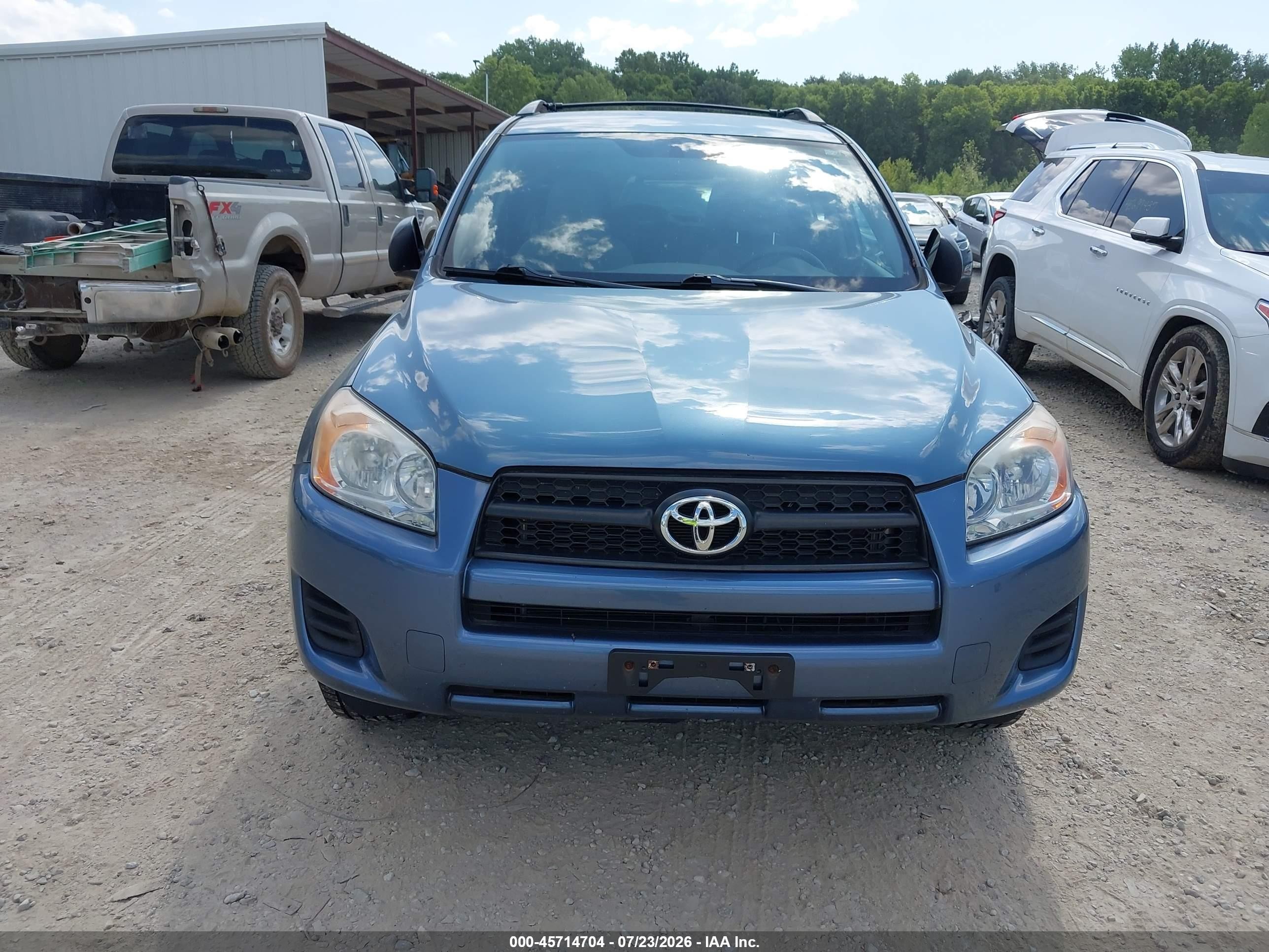 2012 Toyota Rav4   Blue vin: 2T3BF4DV7CW243857