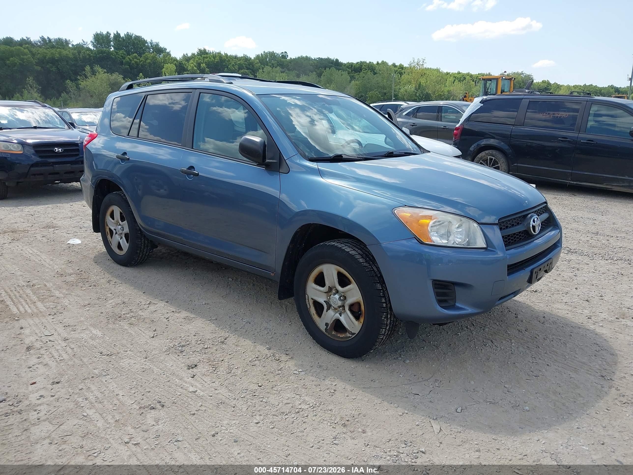 2012 Toyota Rav4   Blue vin: 2T3BF4DV7CW243857
