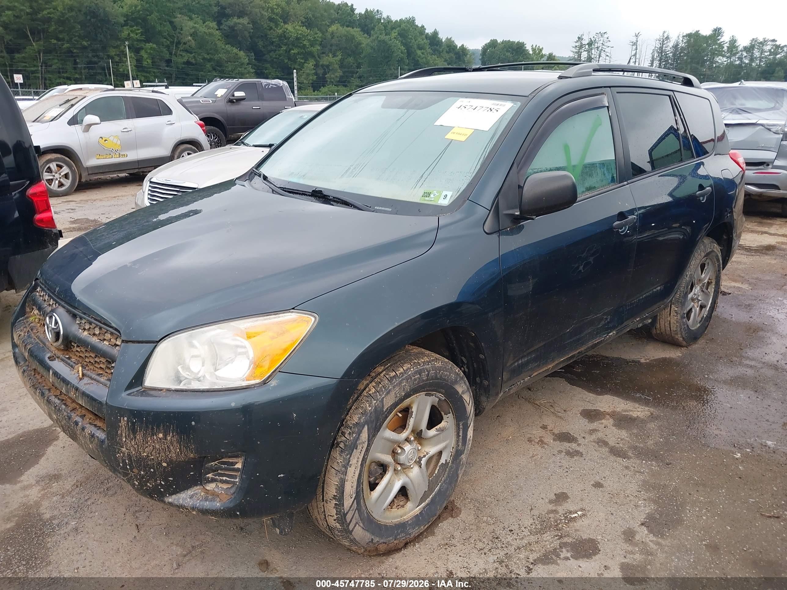2012 Toyota Rav4   Gray vin: 2T3BF4DV7CW245432