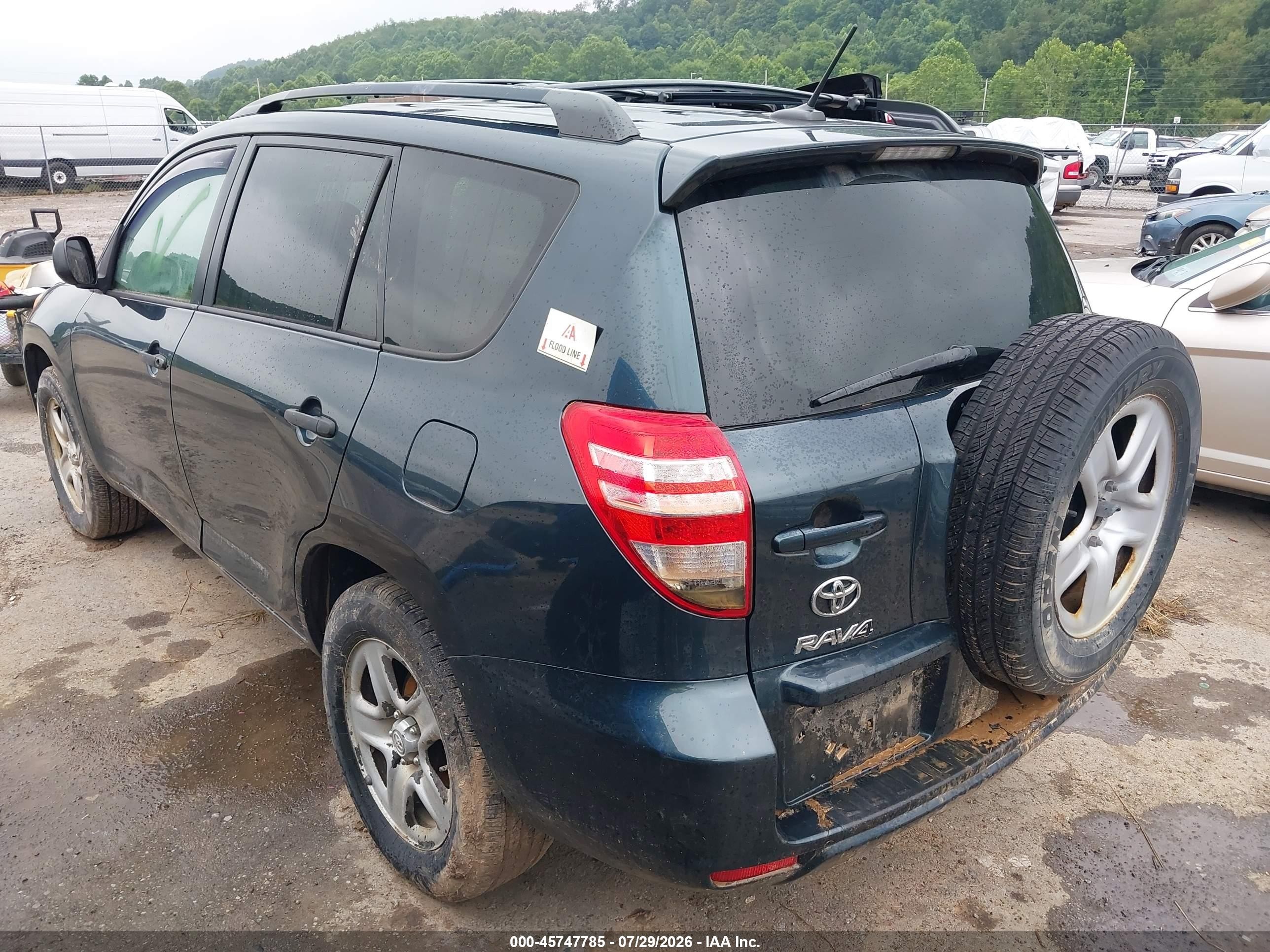2012 Toyota Rav4   Gray vin: 2T3BF4DV7CW245432