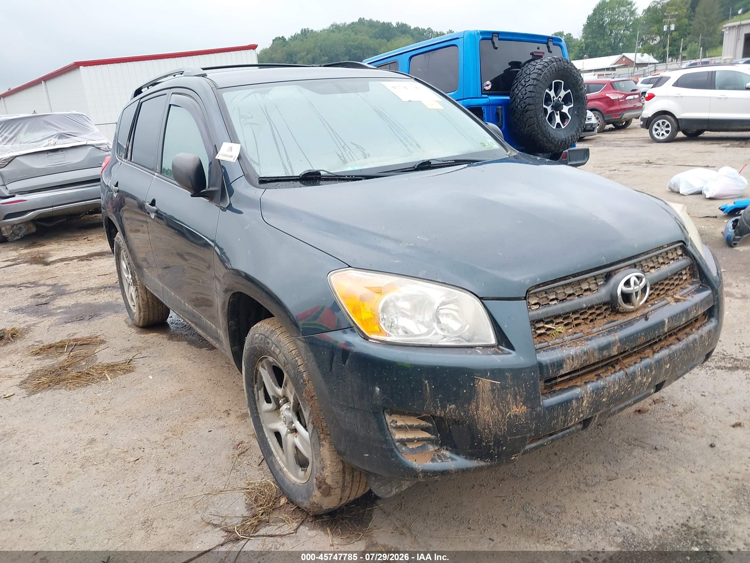 2012 Toyota Rav4   Gray vin: 2T3BF4DV7CW245432