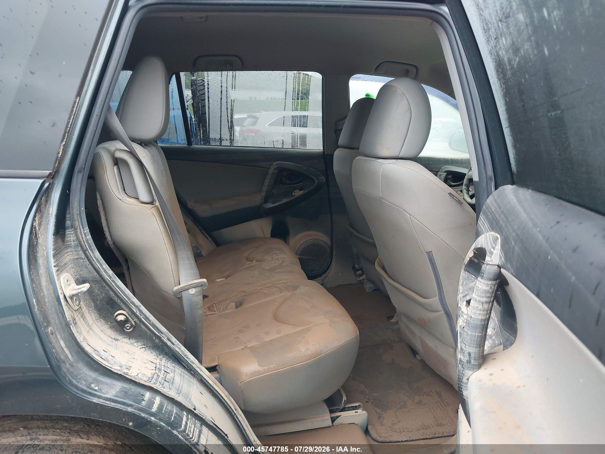 2012 Toyota Rav4   Gray vin: 2T3BF4DV7CW245432