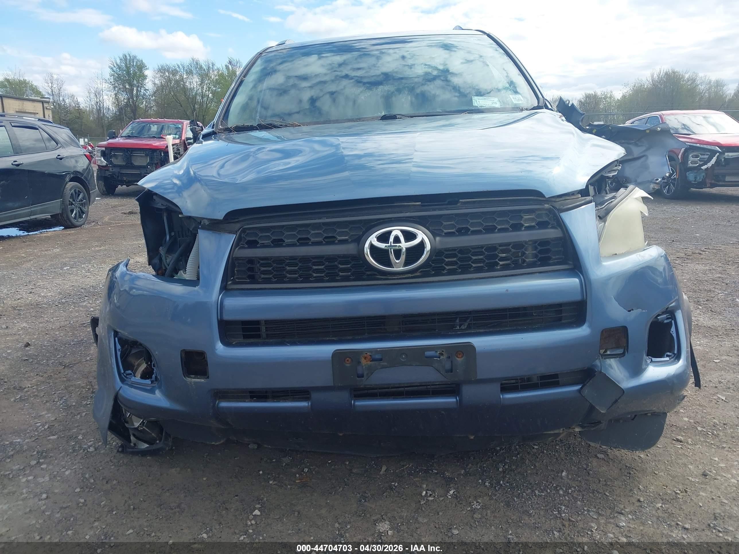 2012 Toyota Rav4 Blue vin: 2T3BF4DV7CW269309