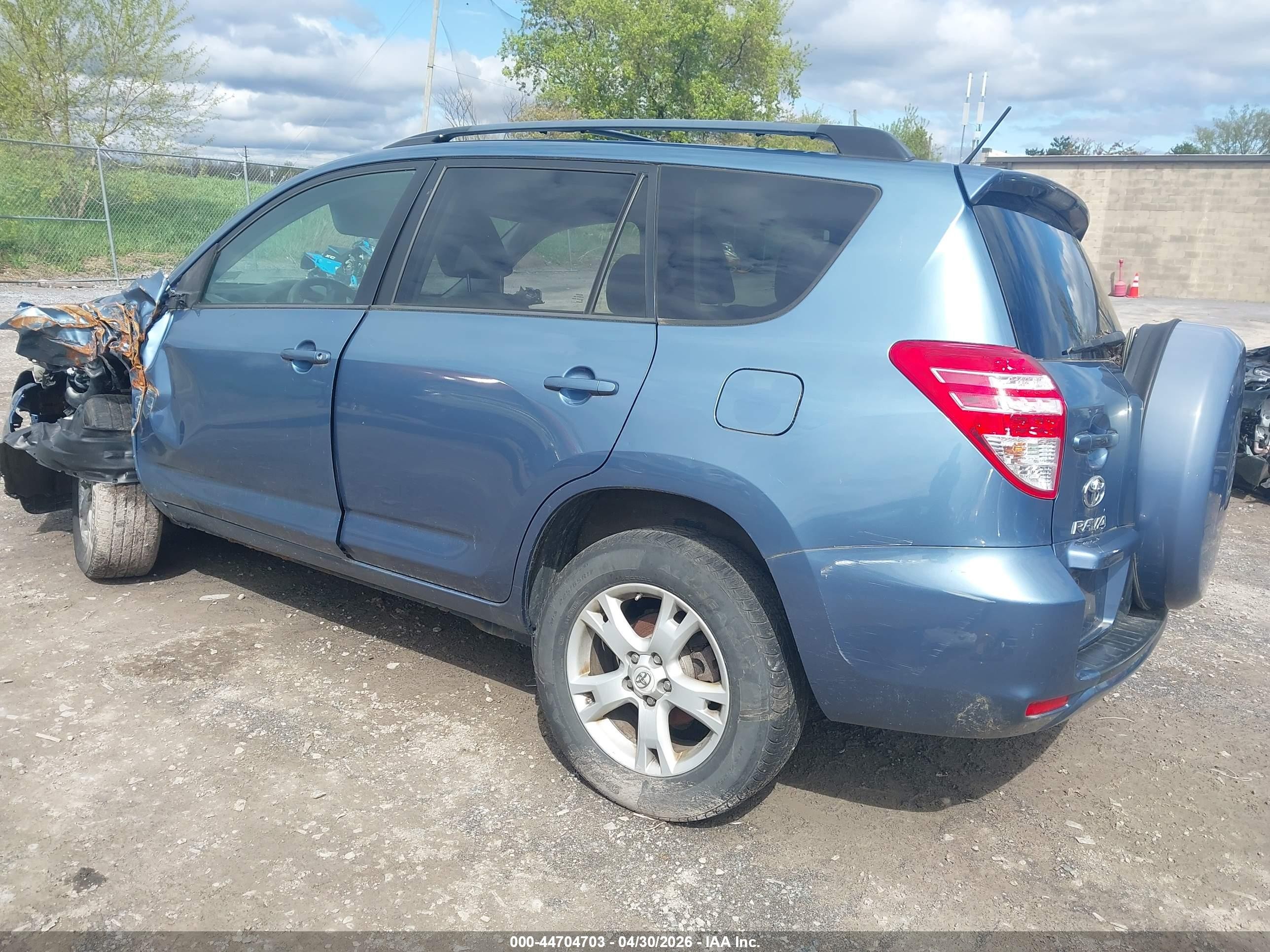 2012 Toyota Rav4 Blue vin: 2T3BF4DV7CW269309